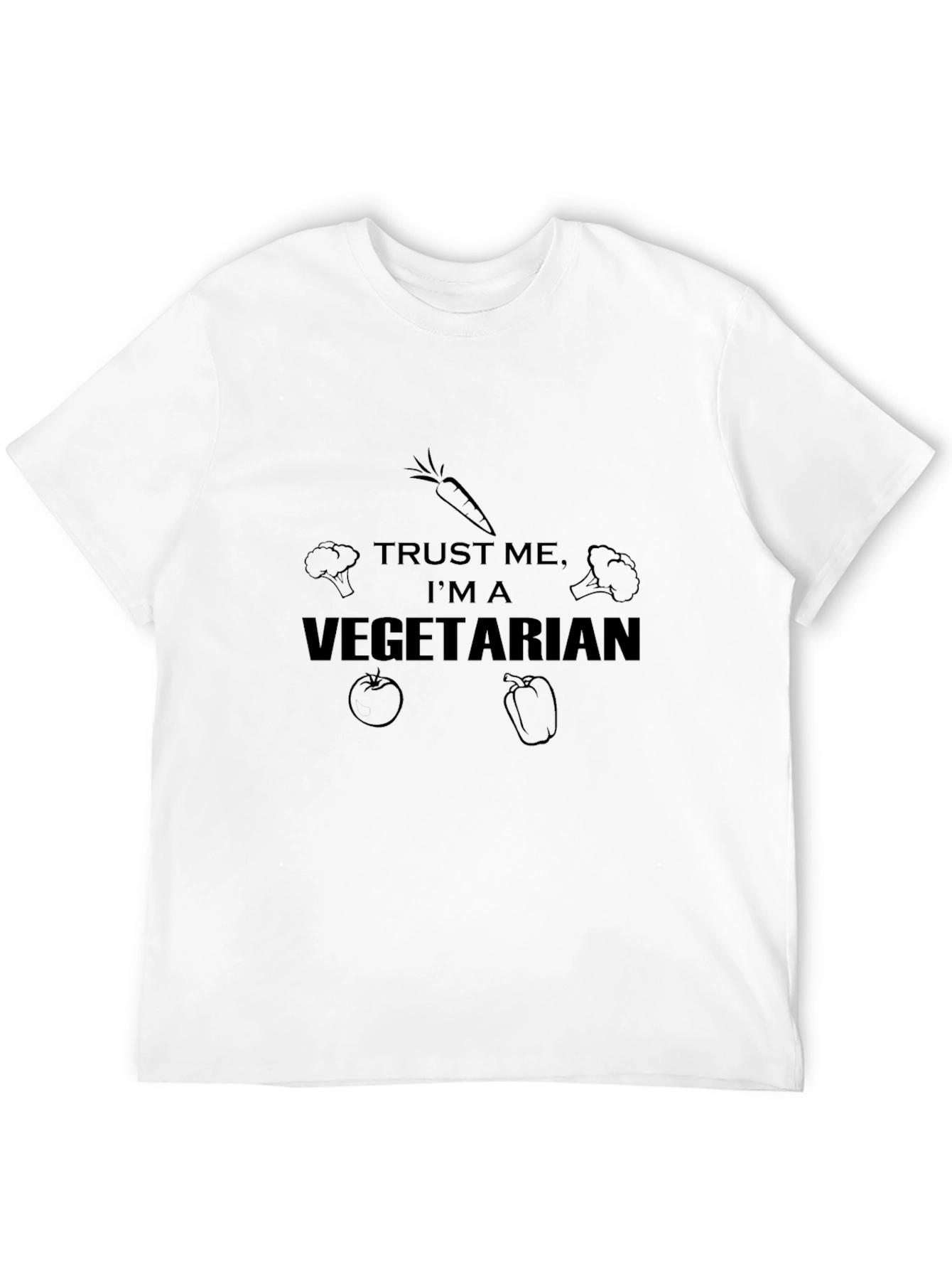 Trust Me Im A Vegetarian Graphic Tee