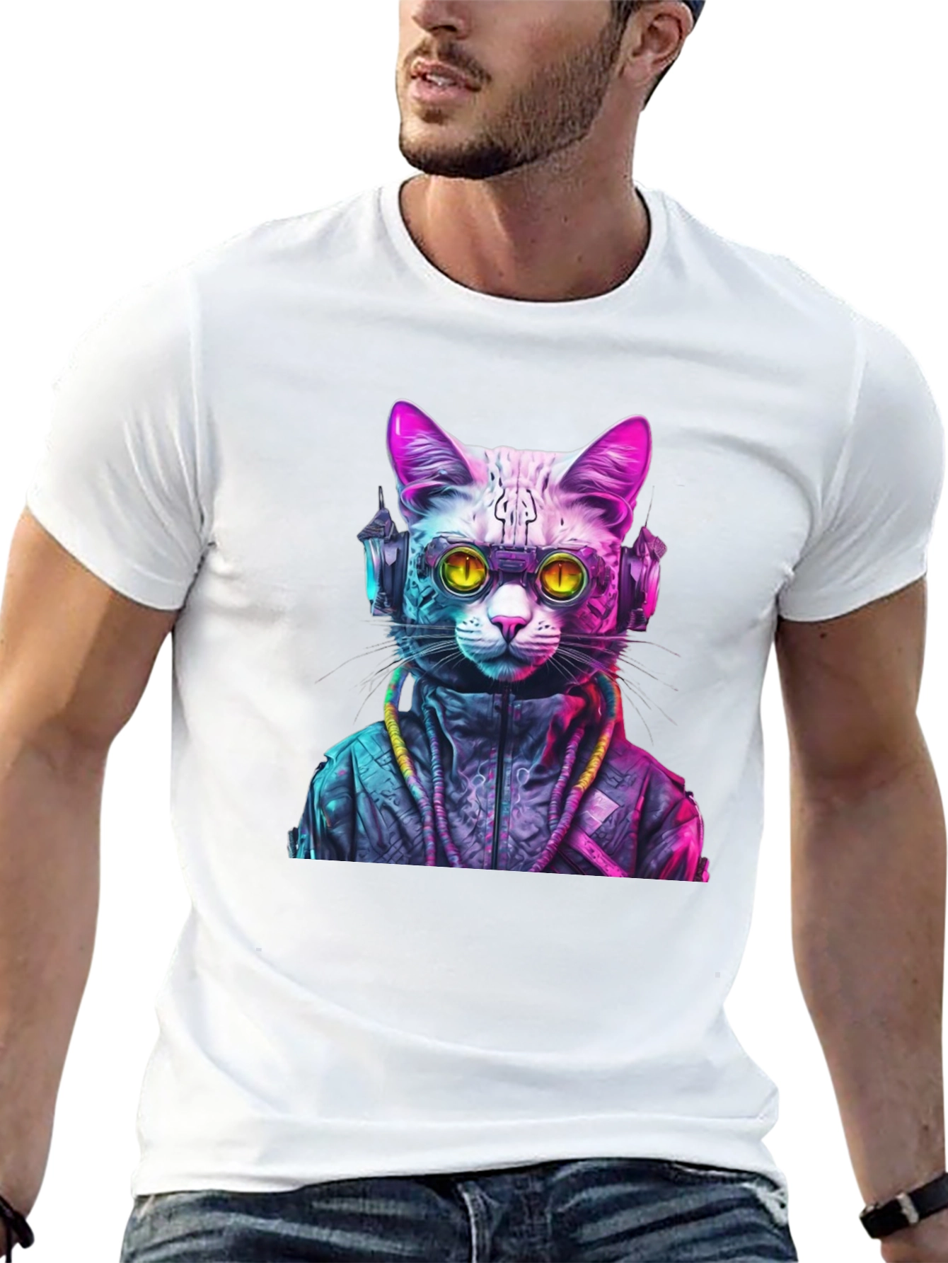 Cyberpunk Cat T-Shirt