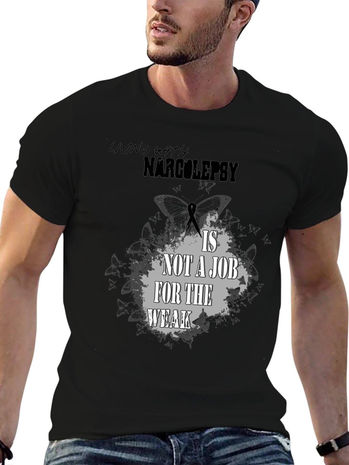 Narcolepsy Awareness T-Shirt - Living With It