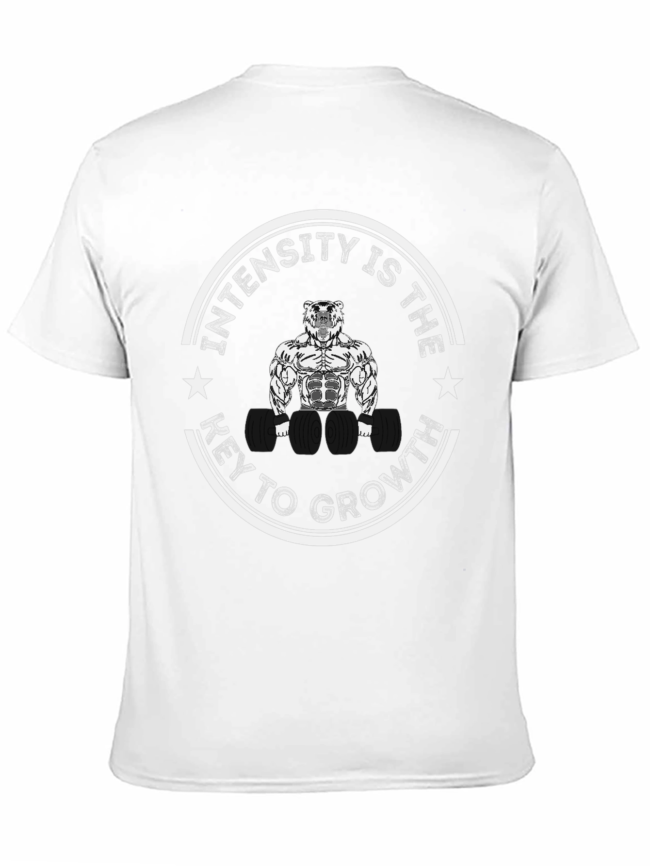 Intensity is Key to Growth Black T-Shirt