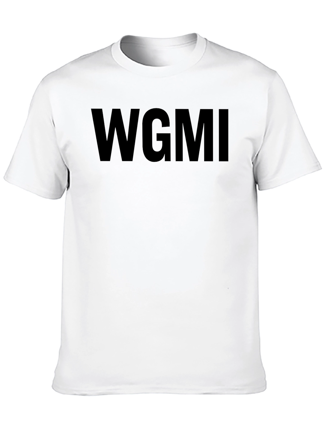 WGMI Black Graphic Tee - Crypto Inspired