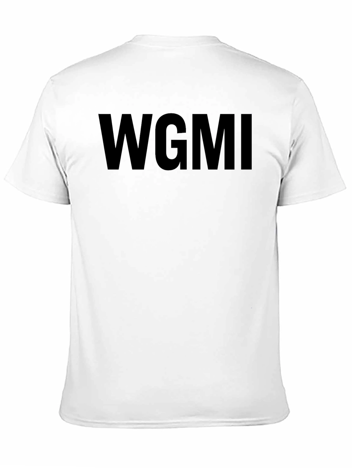 WGMI Black Graphic Tee - Crypto Inspired