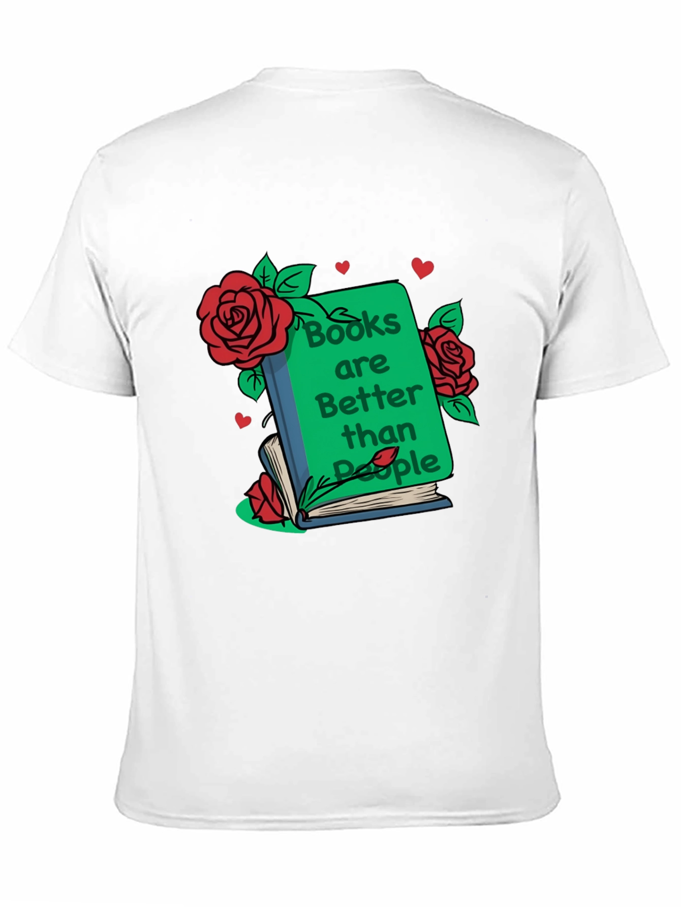 Books Are Better Than People Graphic Tee