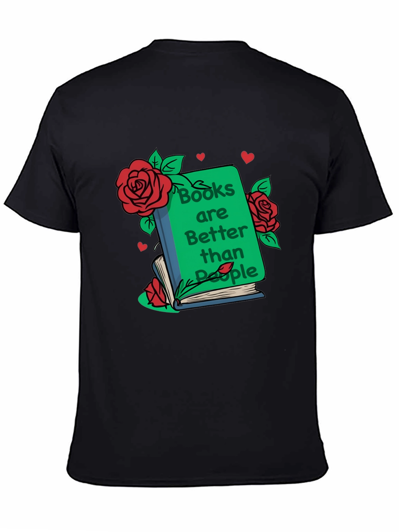 Books Are Better Than People Graphic Tee