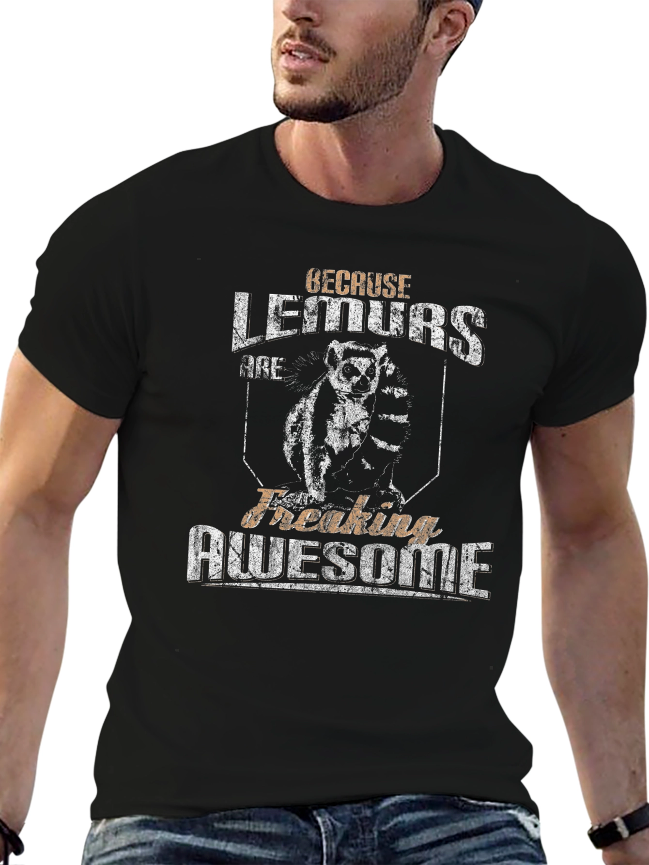Lemurs Are Freaking Awesome Graphic Tee