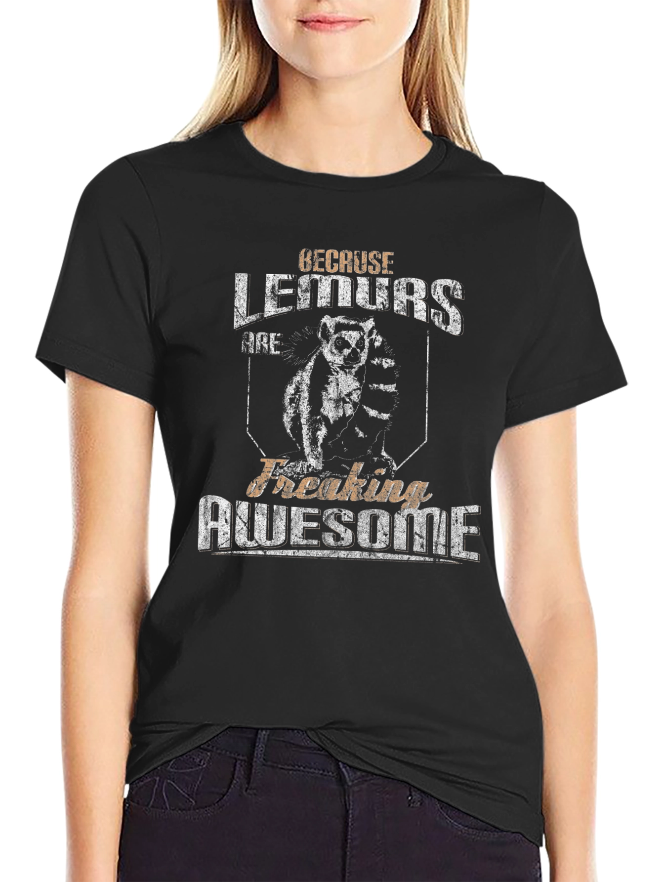 Lemurs Are Freaking Awesome Graphic Tee
