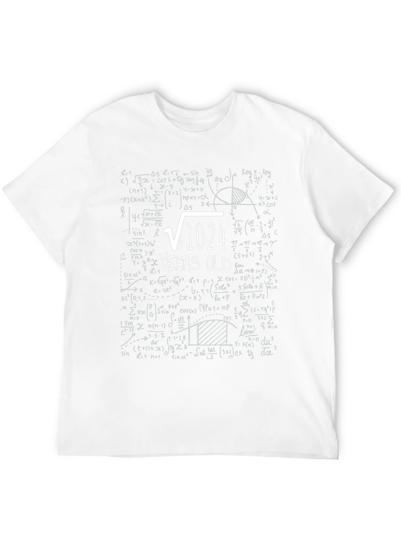 Math 32nd Birthday T-Shirt - Square Root of 1024