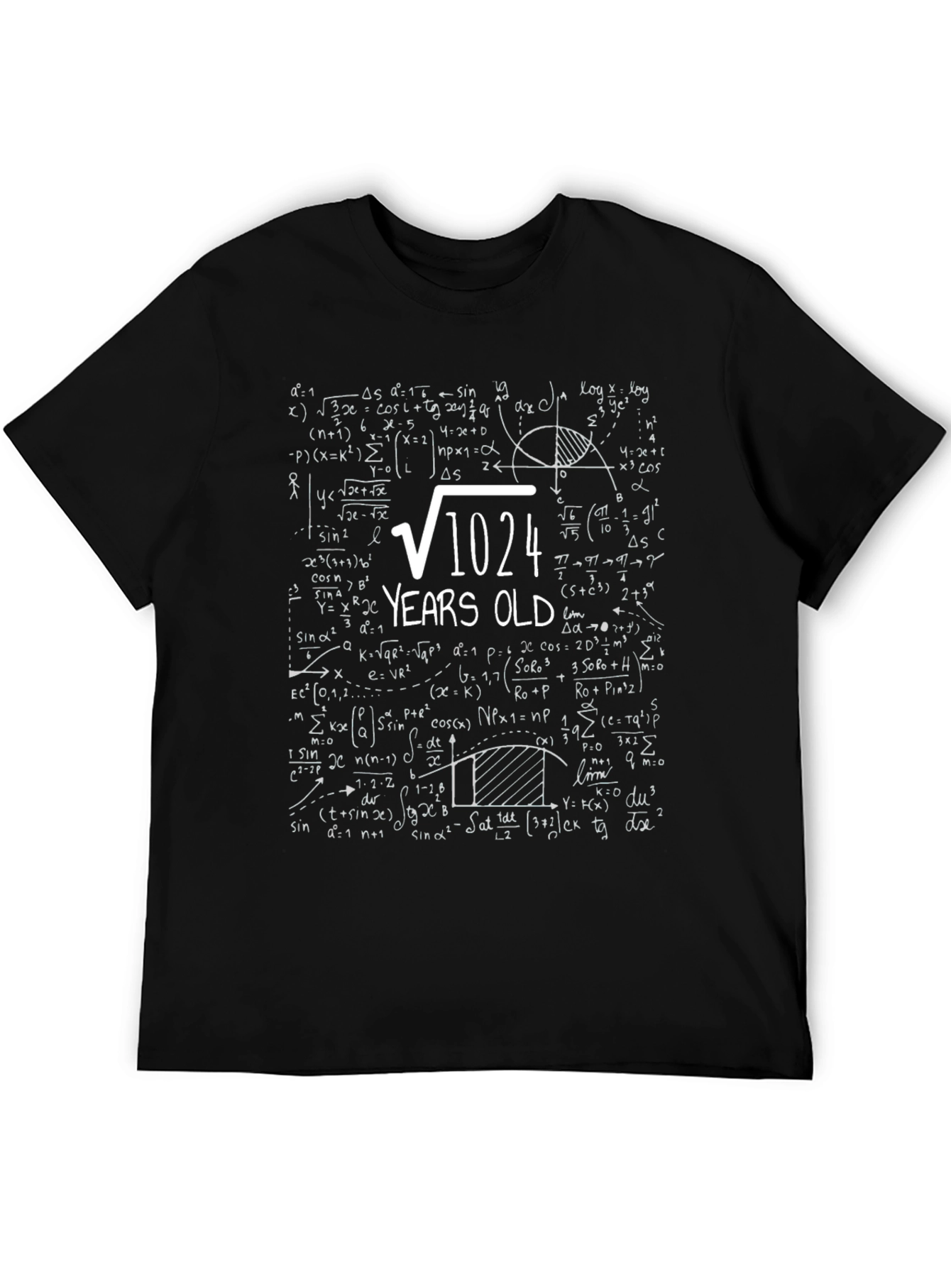 Math 32nd Birthday T-Shirt - Square Root of 1024