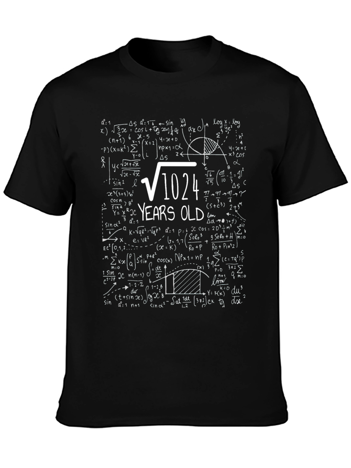Math 32nd Birthday T-Shirt - Square Root of 1024
