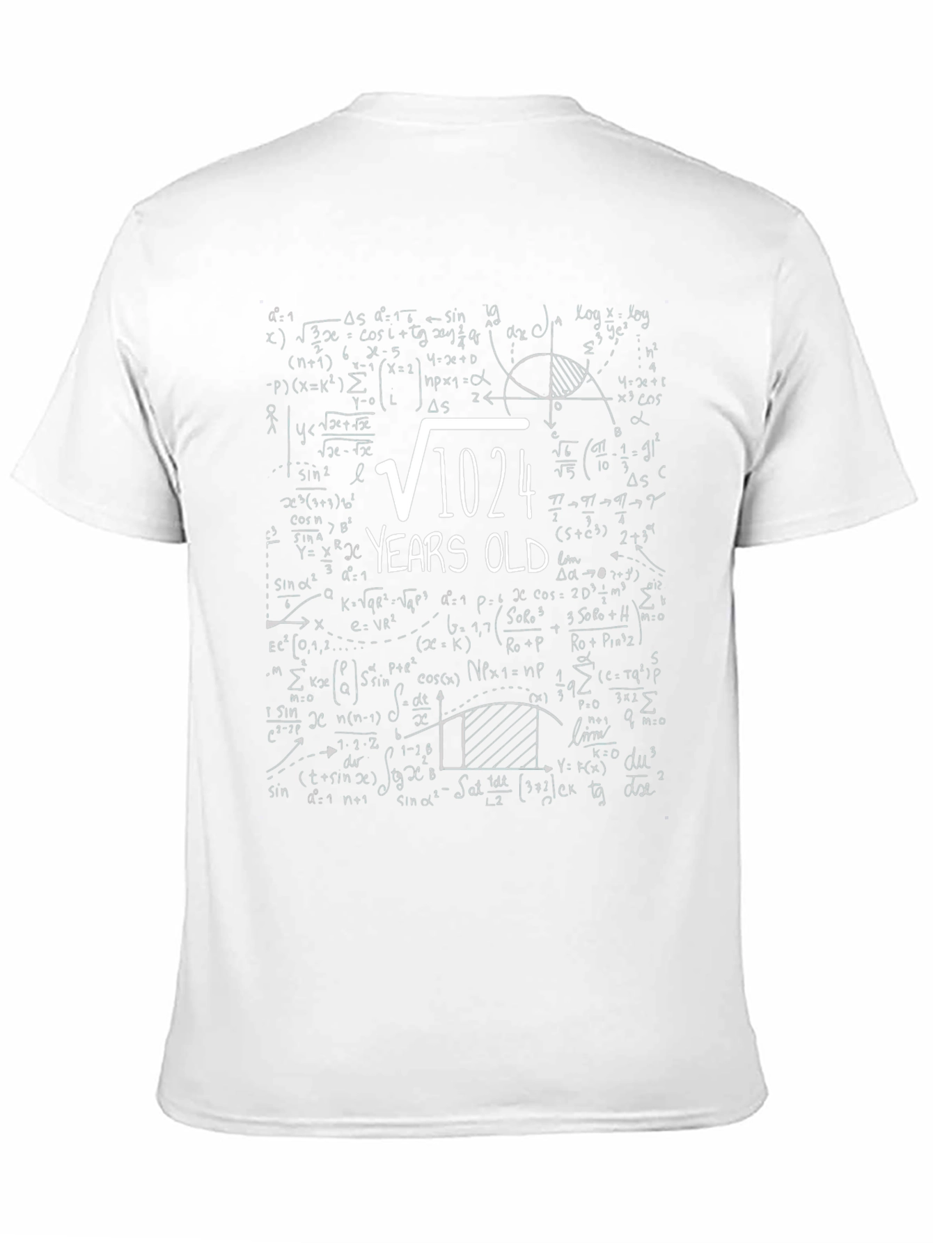 Math 32nd Birthday T-Shirt - Square Root of 1024