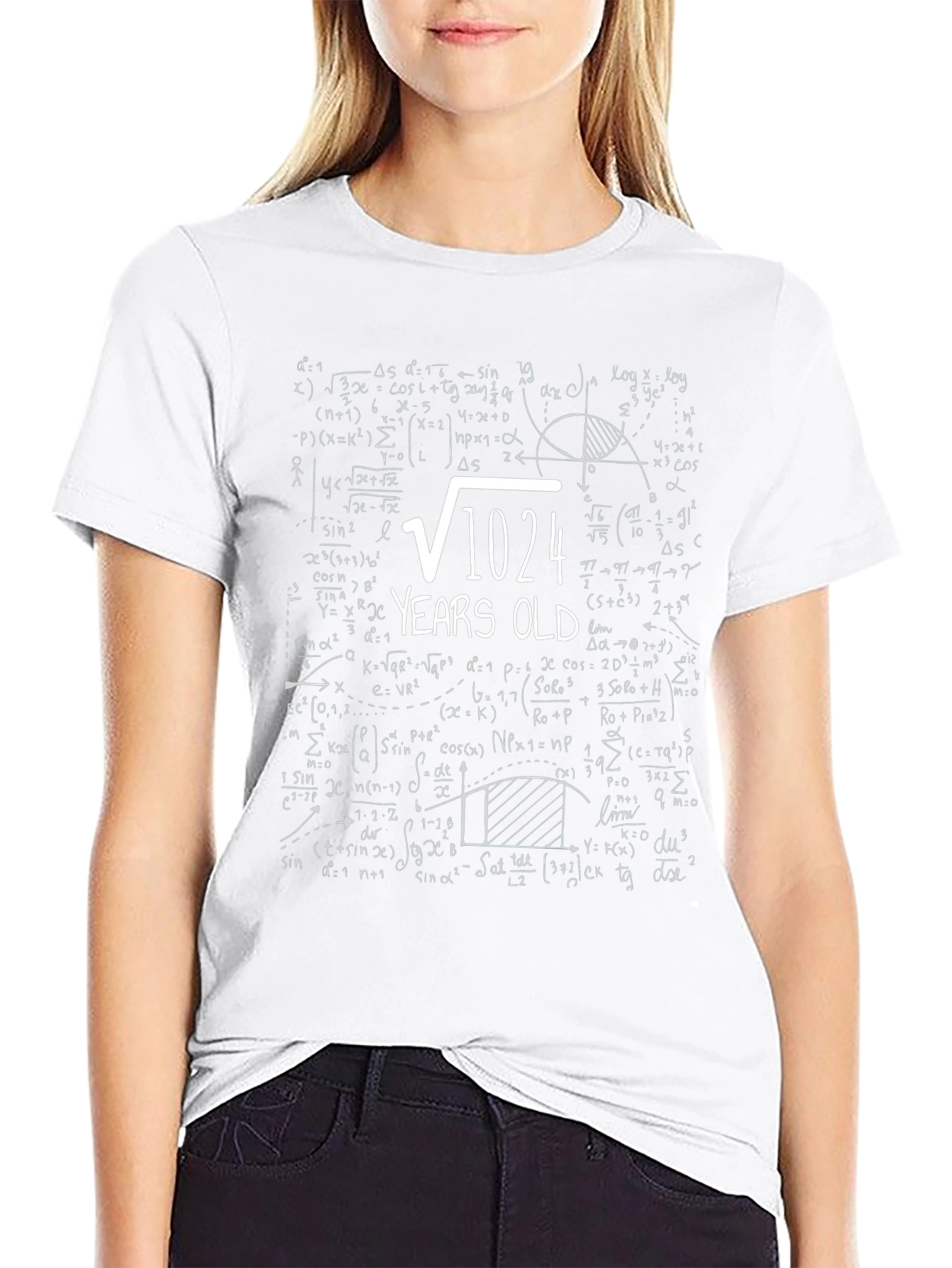 Math 32nd Birthday T-Shirt - Square Root of 1024