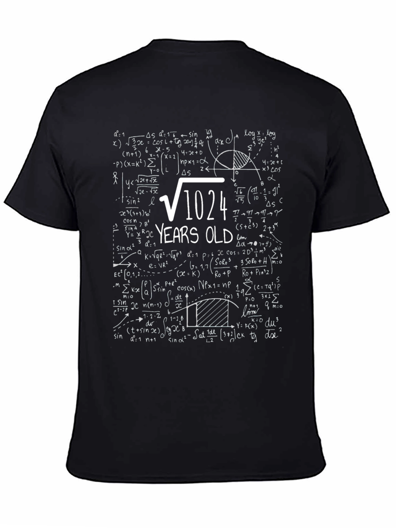 Math 32nd Birthday T-Shirt - Square Root of 1024
