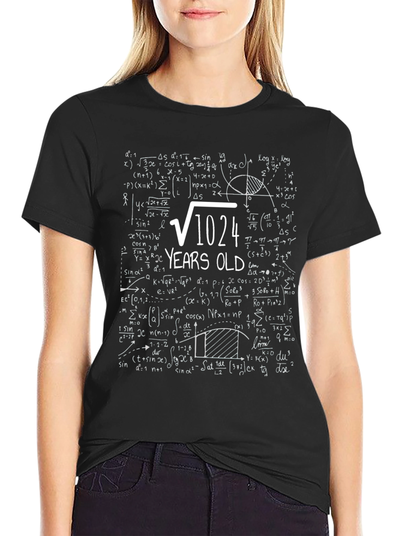 Math 32nd Birthday T-Shirt - Square Root of 1024