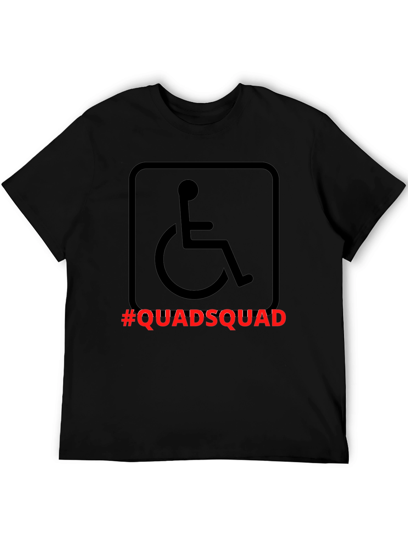 Quadsquad Graphic T-Shirt - Disability Awareness
