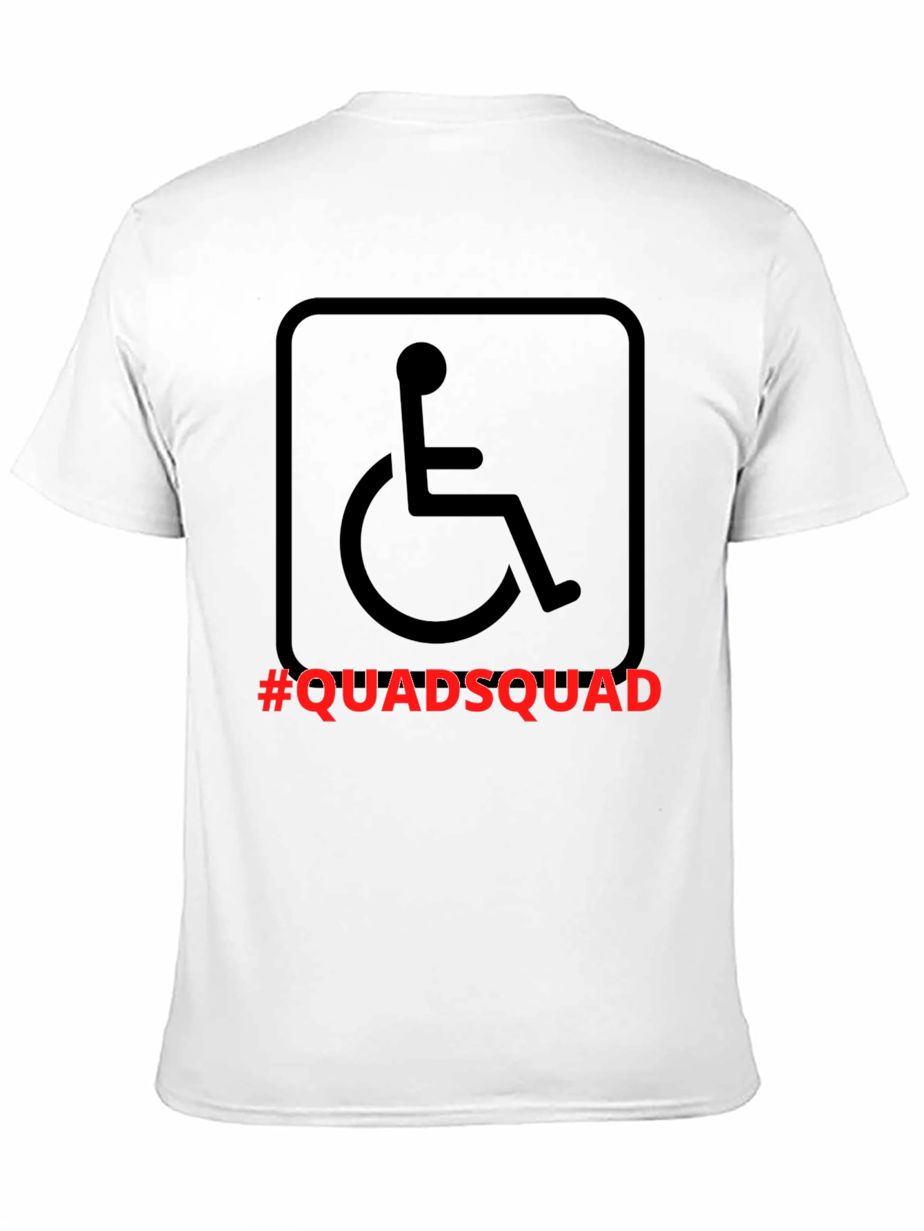 Quadsquad Graphic T-Shirt - Disability Awareness
