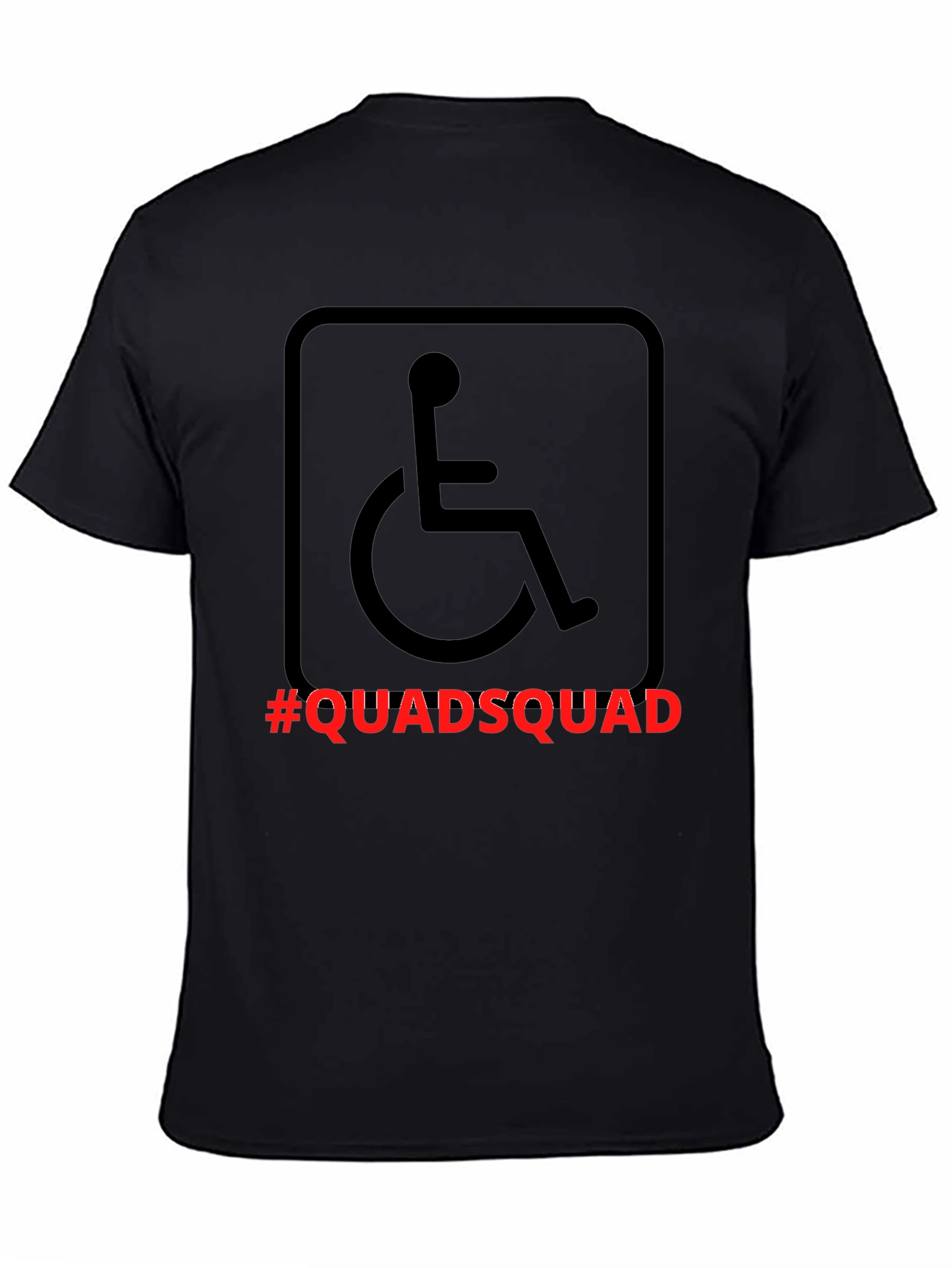 Quadsquad Graphic T-Shirt - Disability Awareness