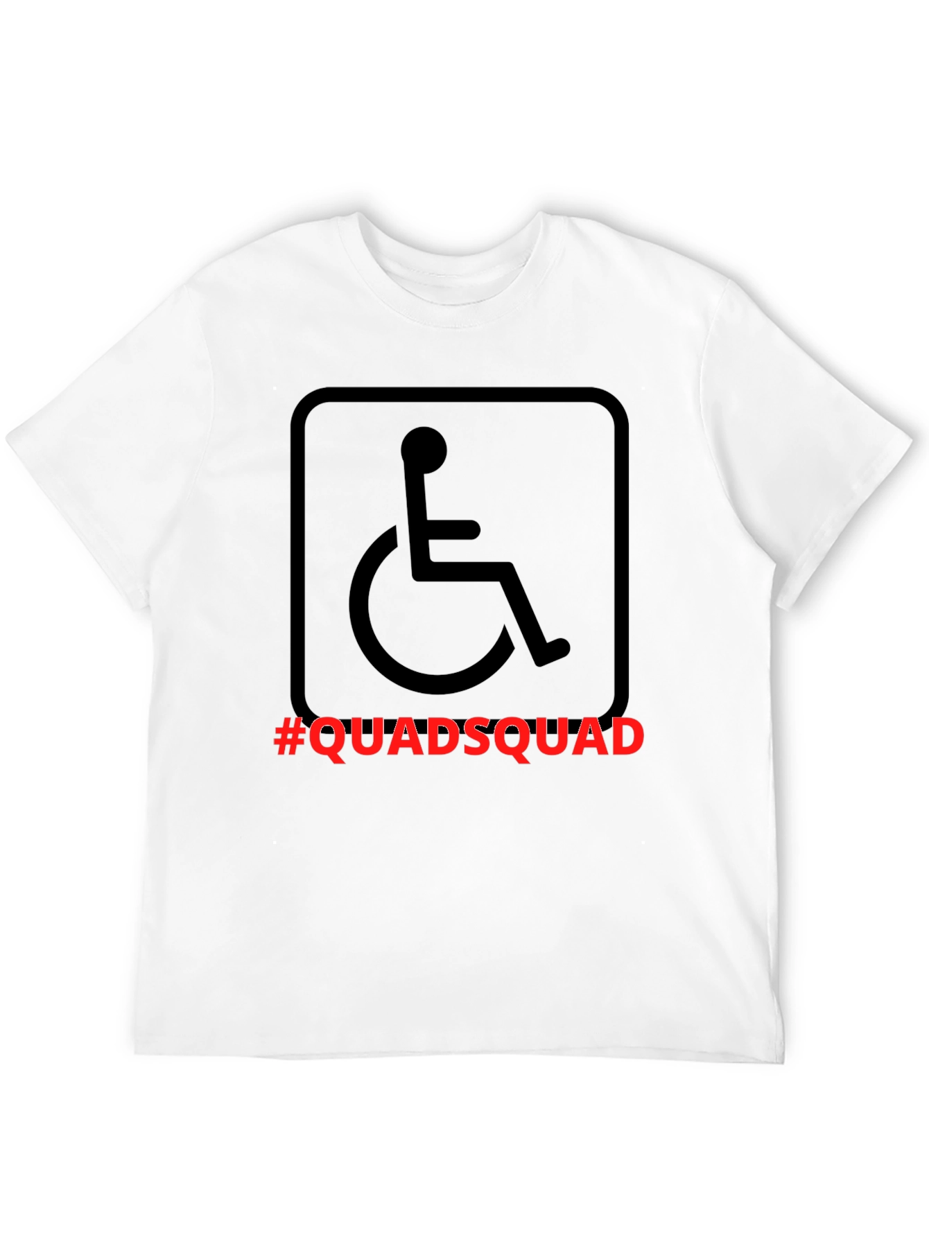 Quadsquad Graphic T-Shirt - Disability Awareness
