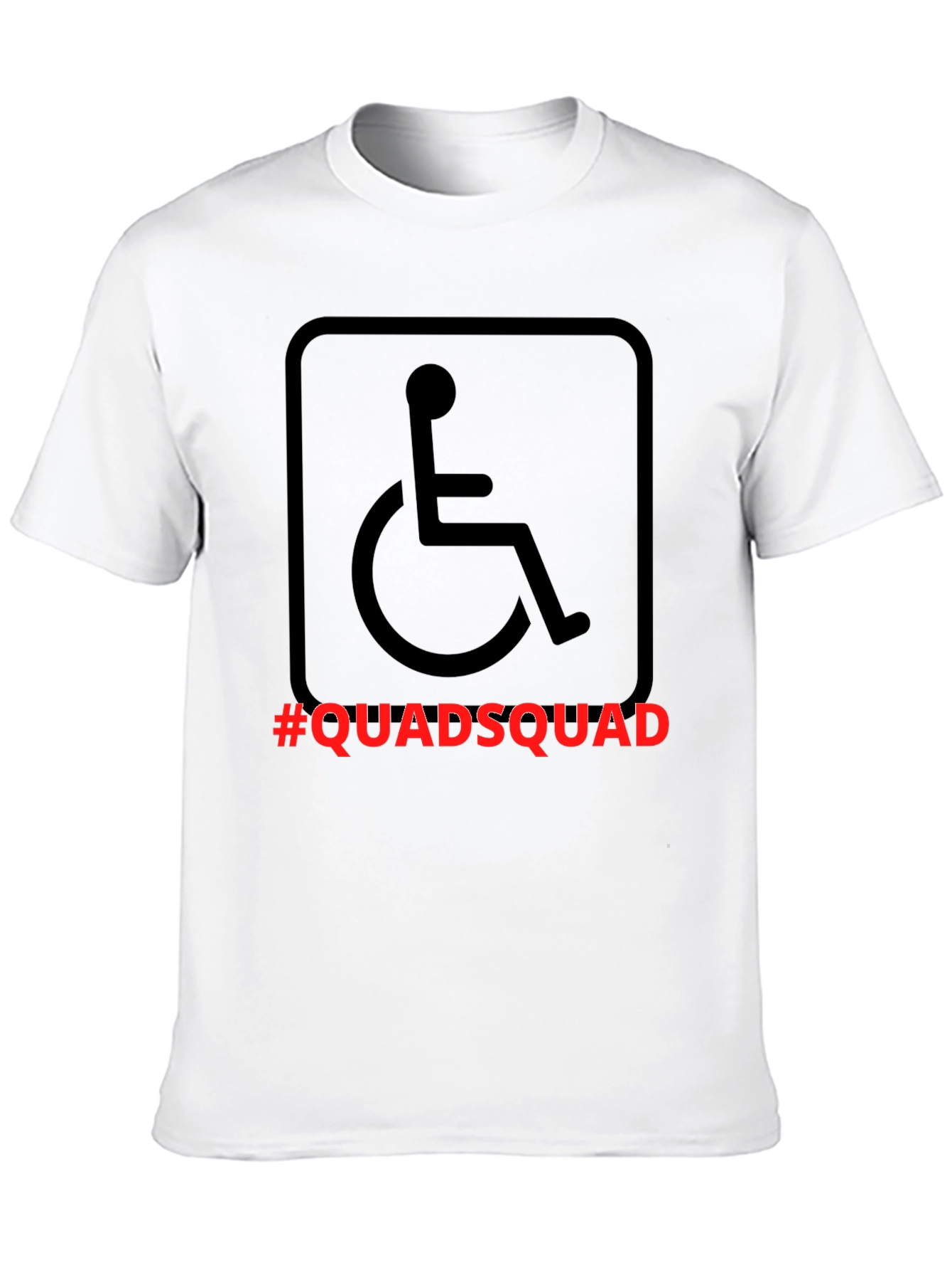 Quadsquad Graphic T-Shirt - Disability Awareness