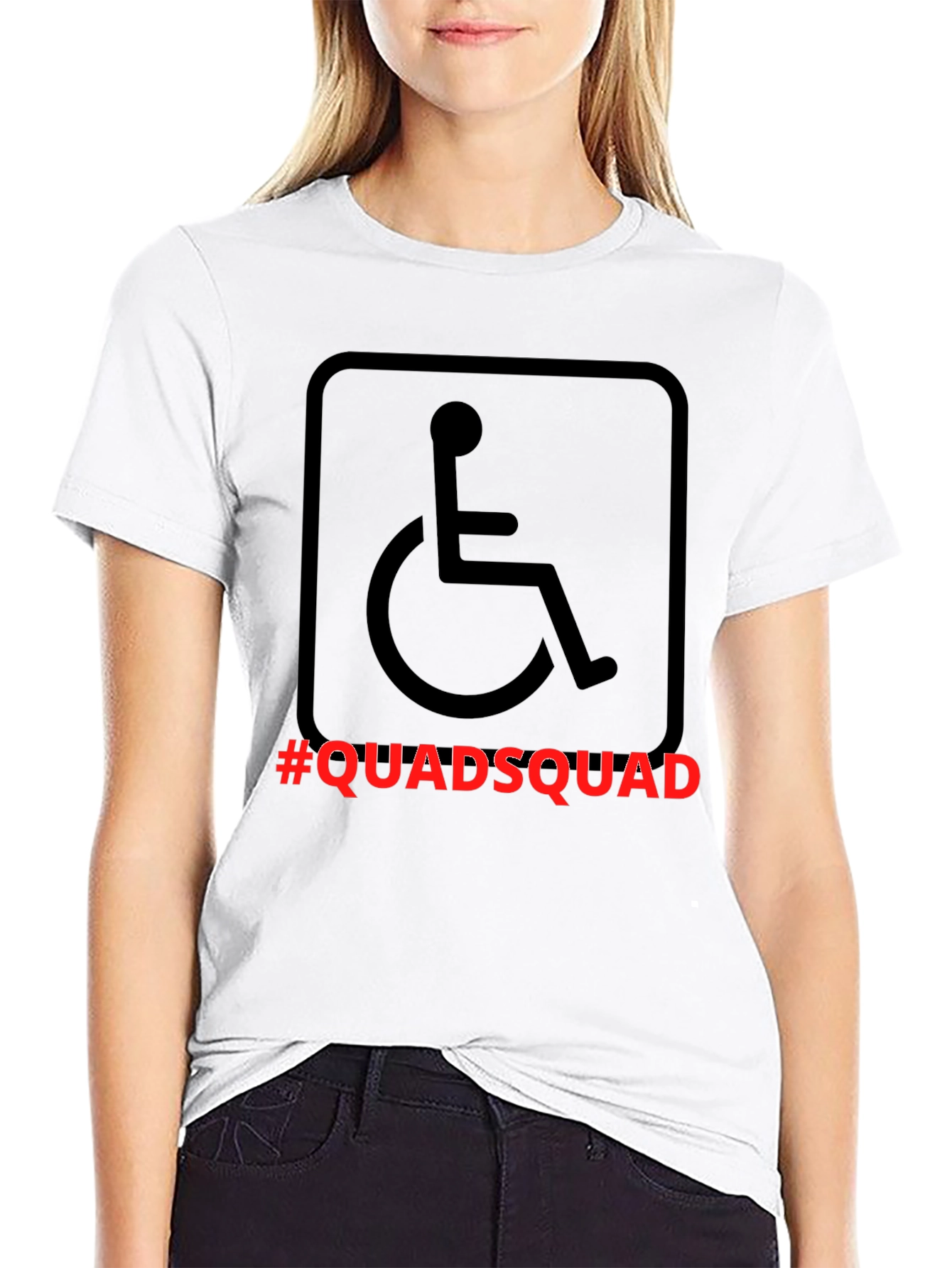 Quadsquad Graphic T-Shirt - Disability Awareness