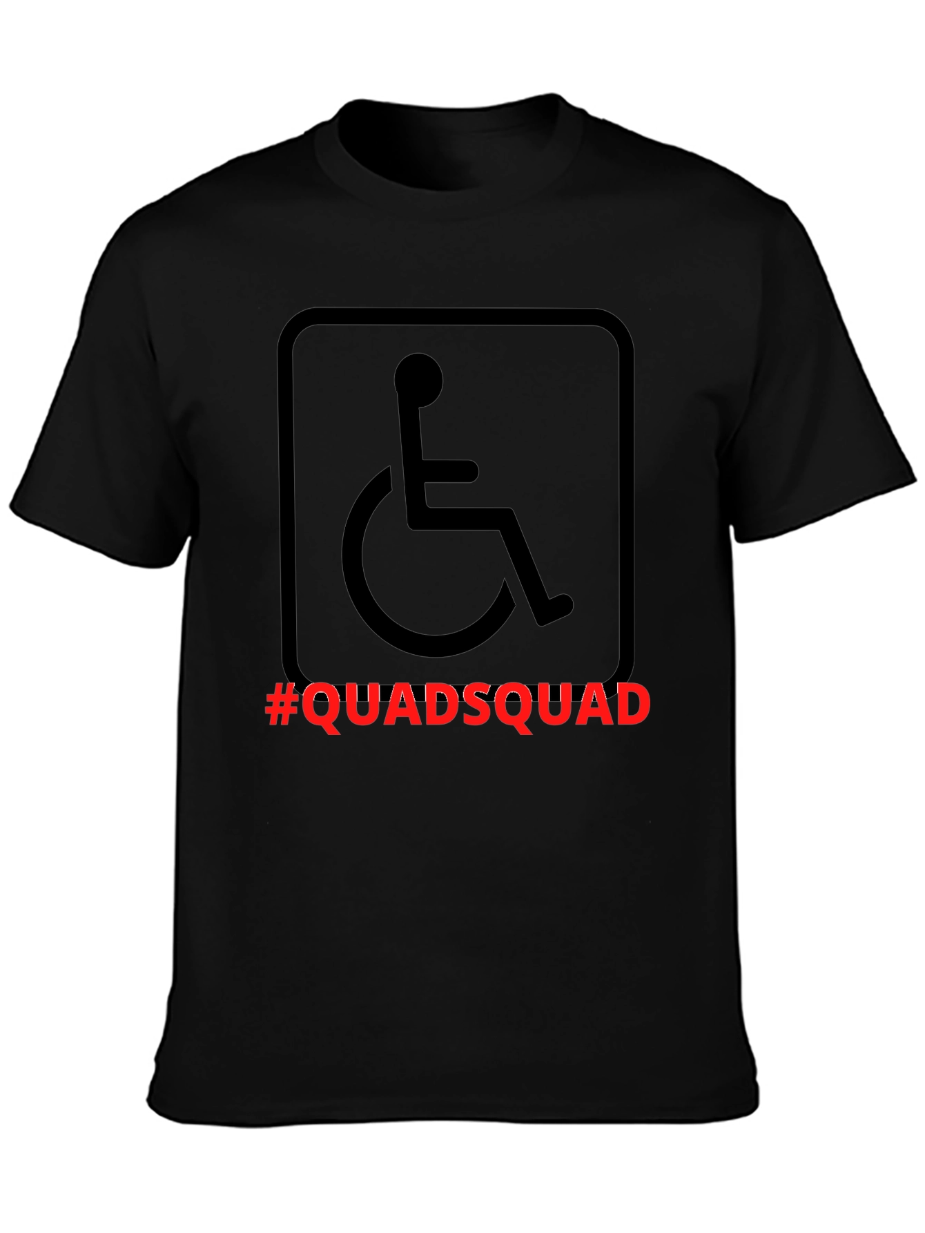 Quadsquad Graphic T-Shirt - Disability Awareness