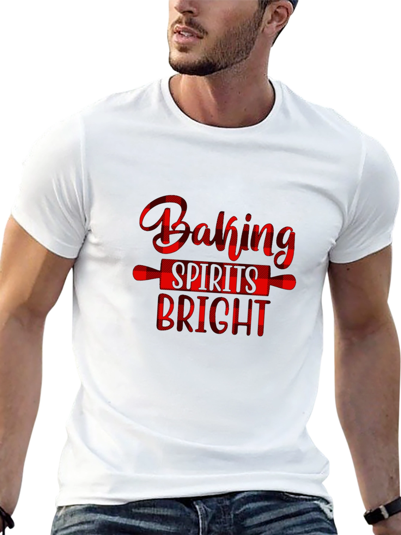 Baking Spirits Bright Christmas T-Shirt