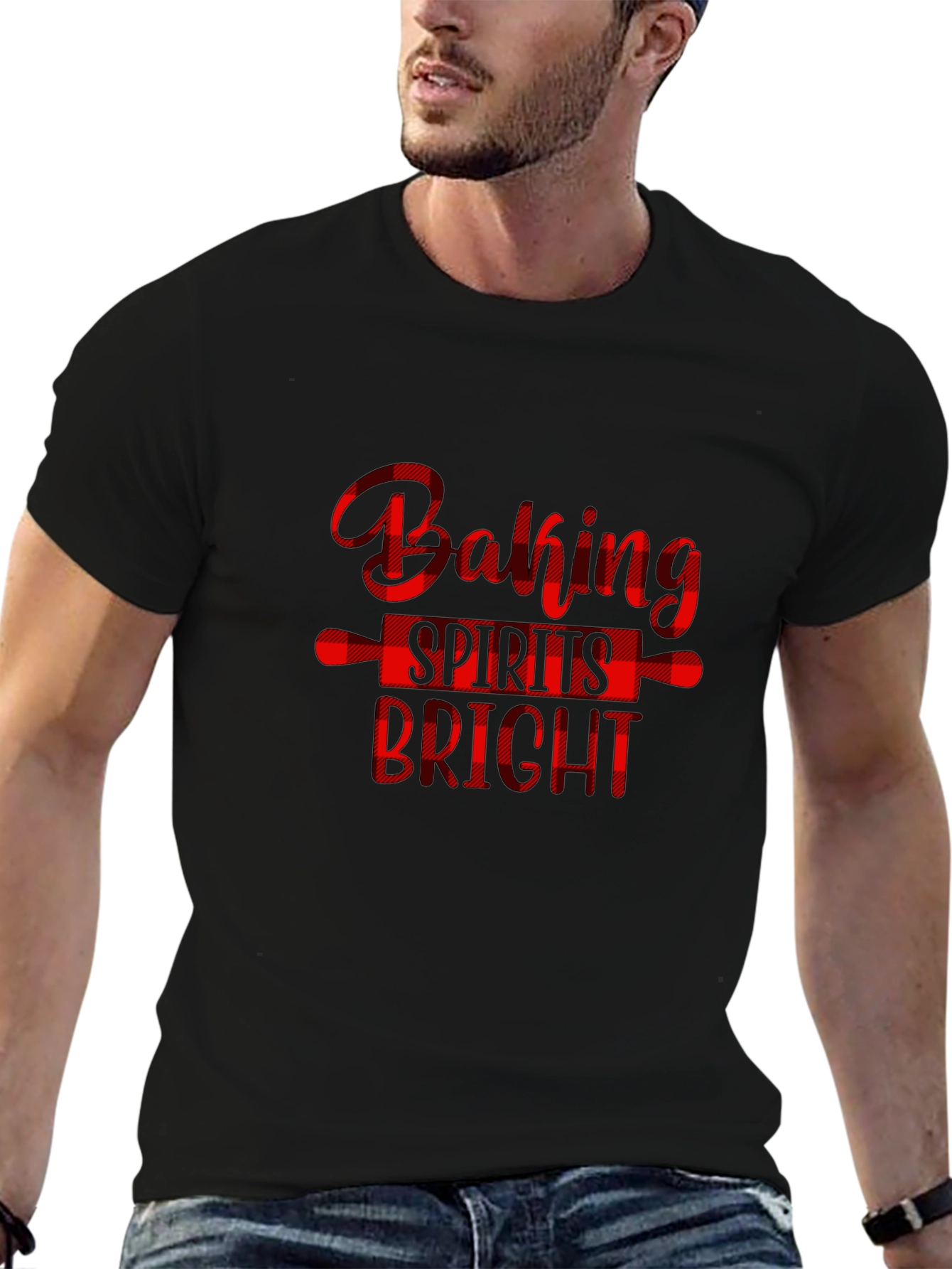 Baking Spirits Bright Christmas T-Shirt