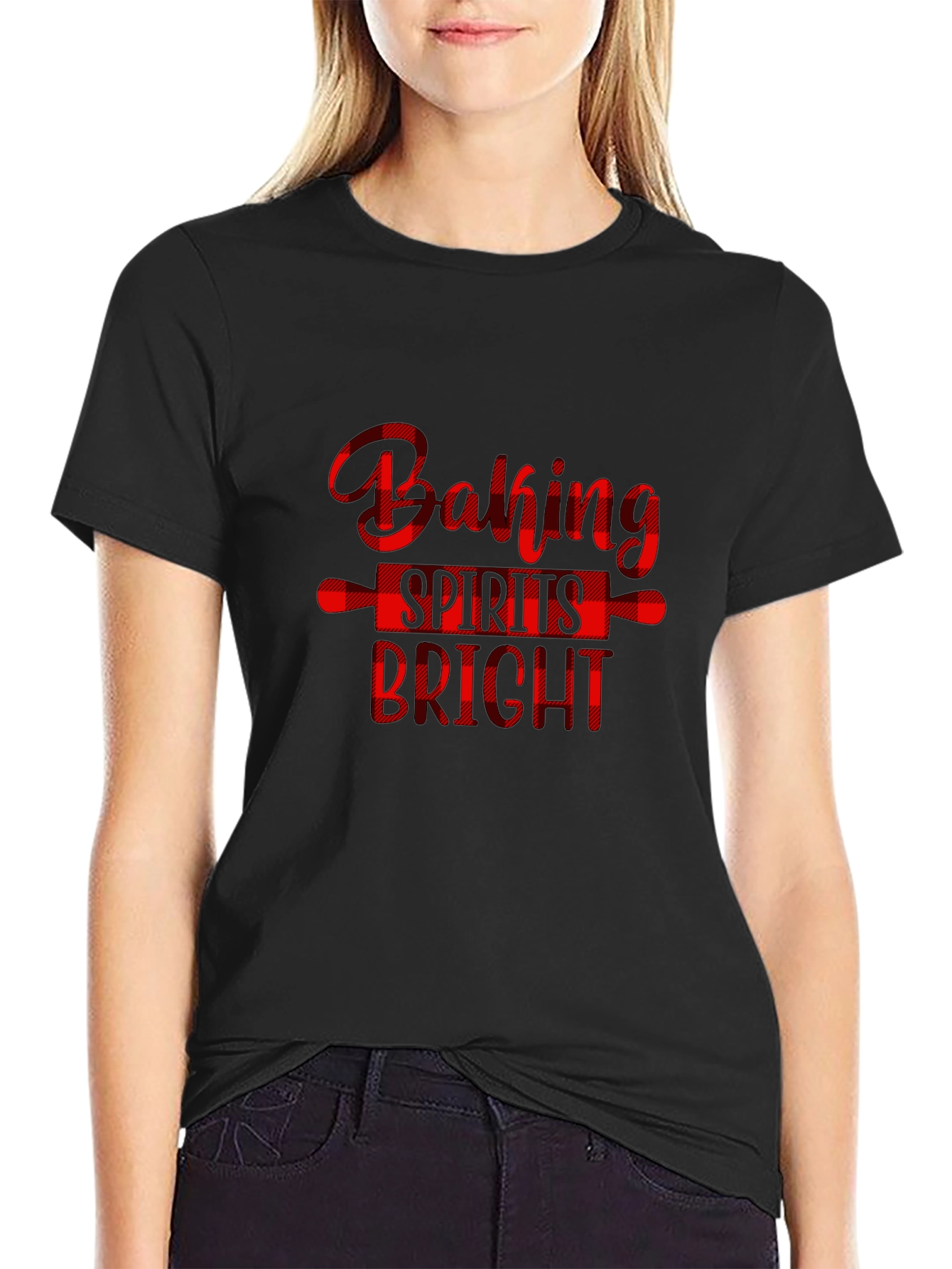 Baking Spirits Bright Christmas T-Shirt