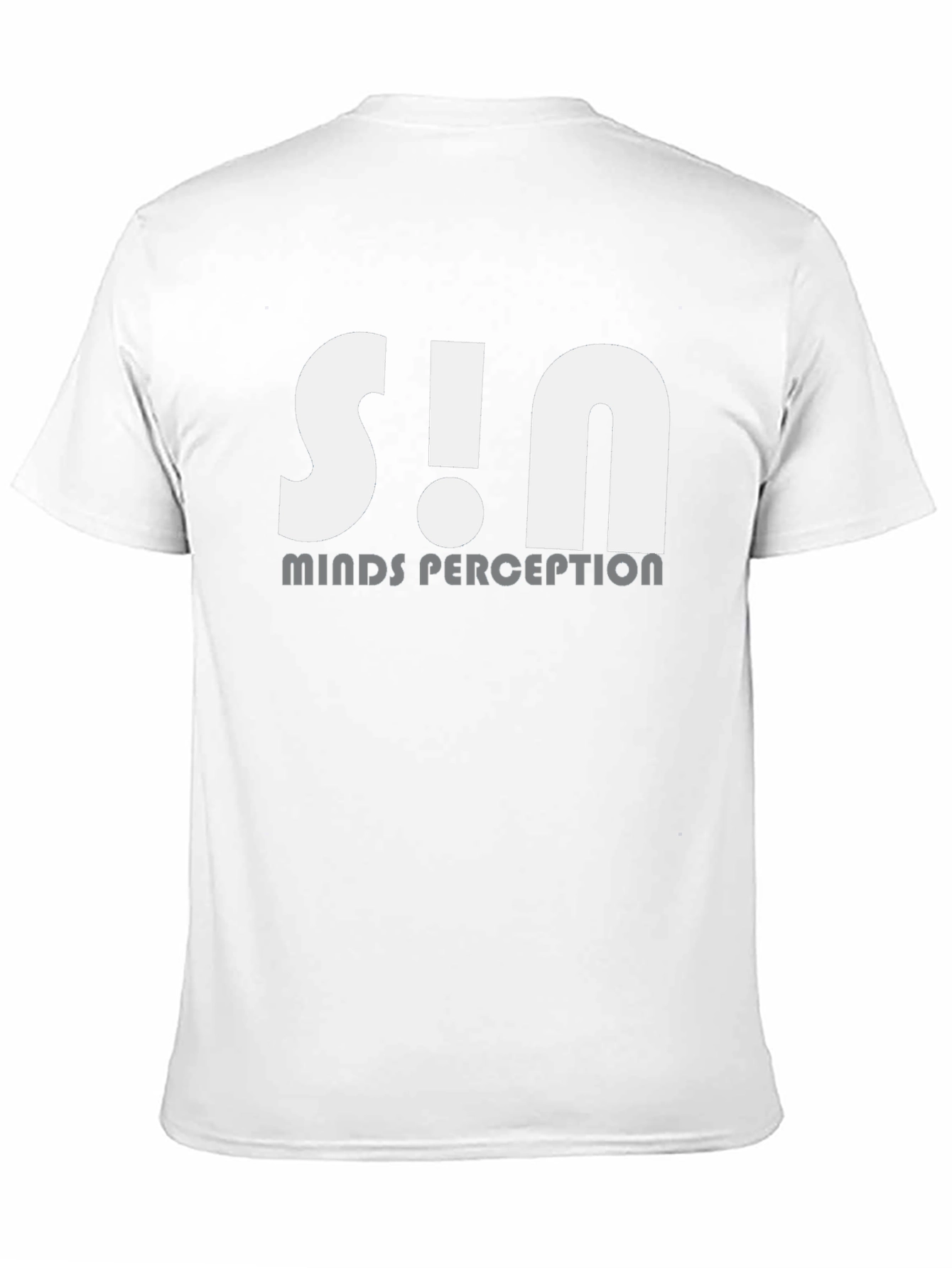 S!N Minds Perception Black T-Shirt