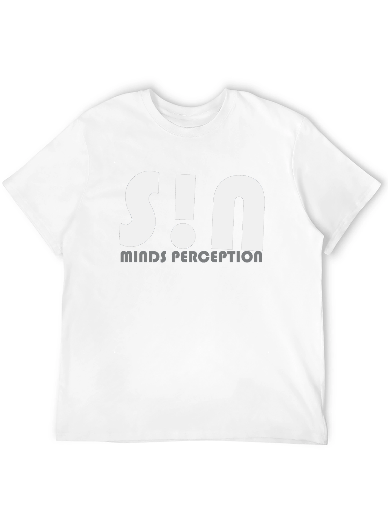 S!N Minds Perception Black T-Shirt