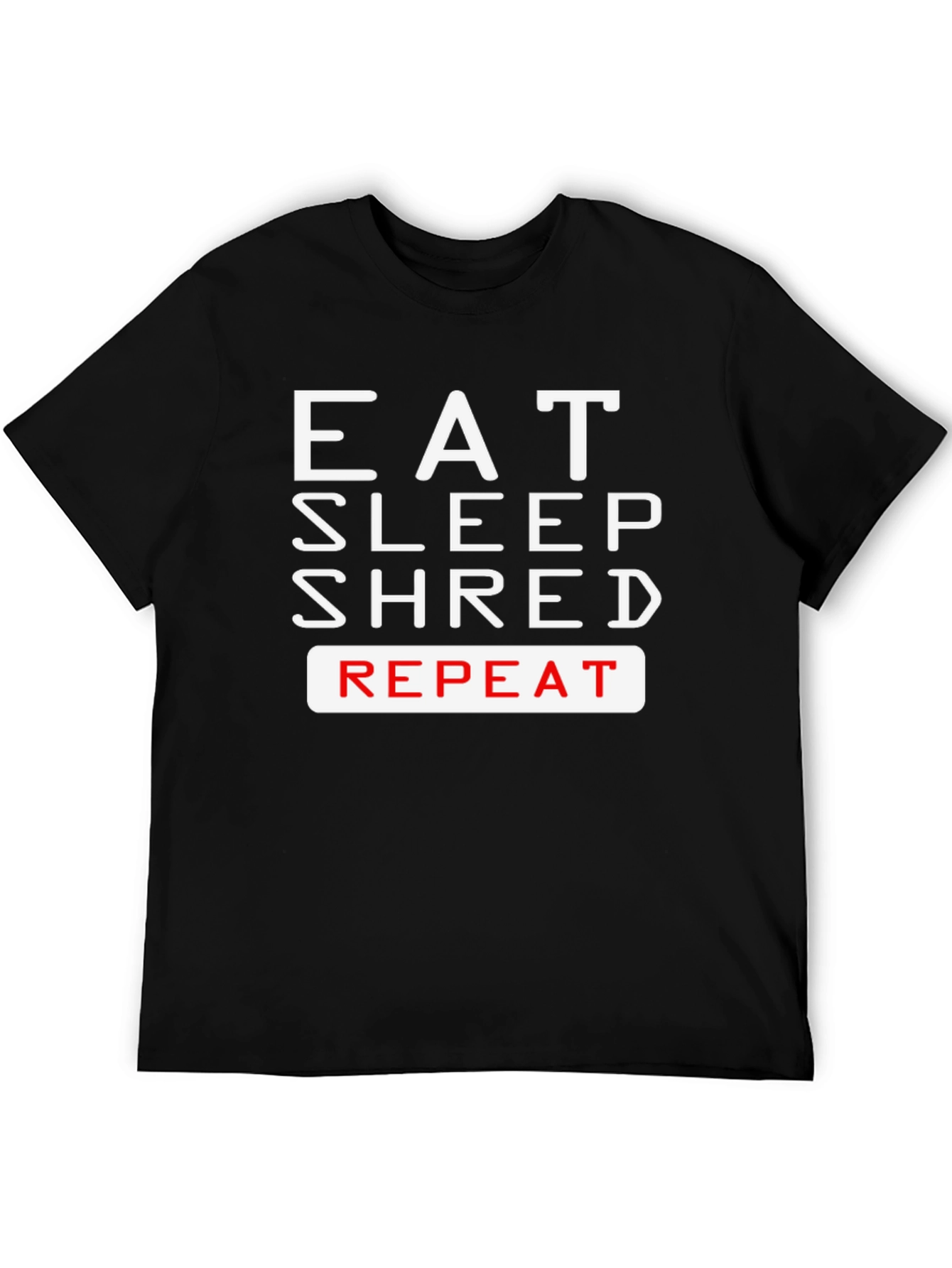 Eat Sleep Shred Repeat Graphic T-Shirt