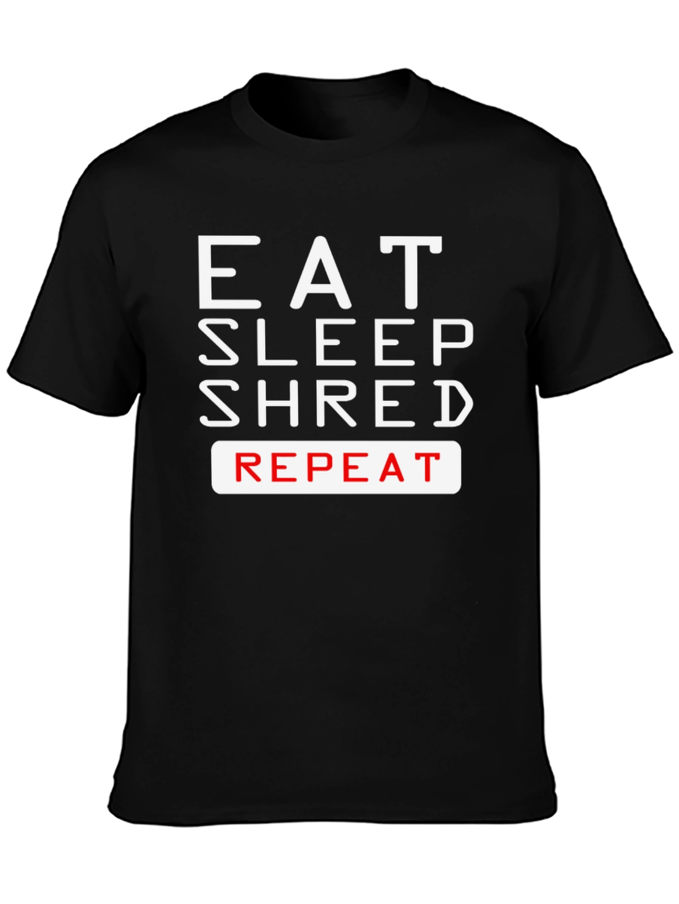 Eat Sleep Shred Repeat Graphic T-Shirt