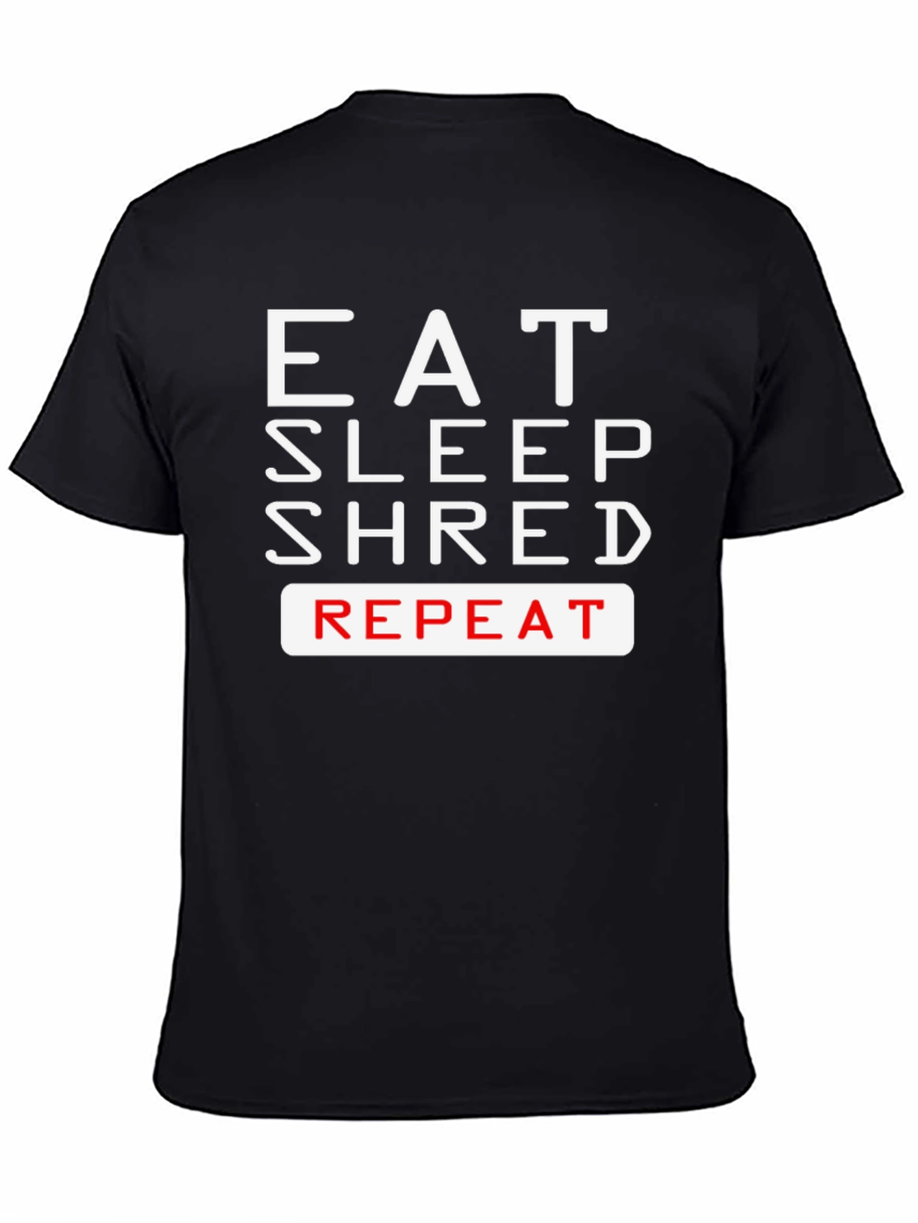 Eat Sleep Shred Repeat Graphic T-Shirt