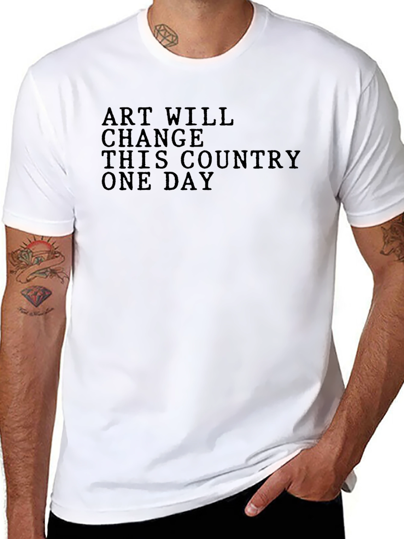 Art Will Change This Country T-Shirt