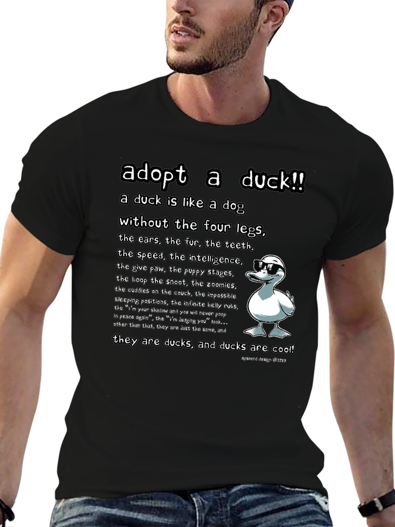 Adopt a Duck T-Shirt - Funny Duck Lover Tee