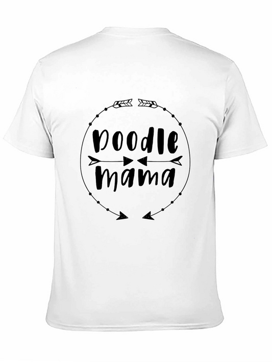 Doodle Mama Arrow Graphic Black T-Shirt