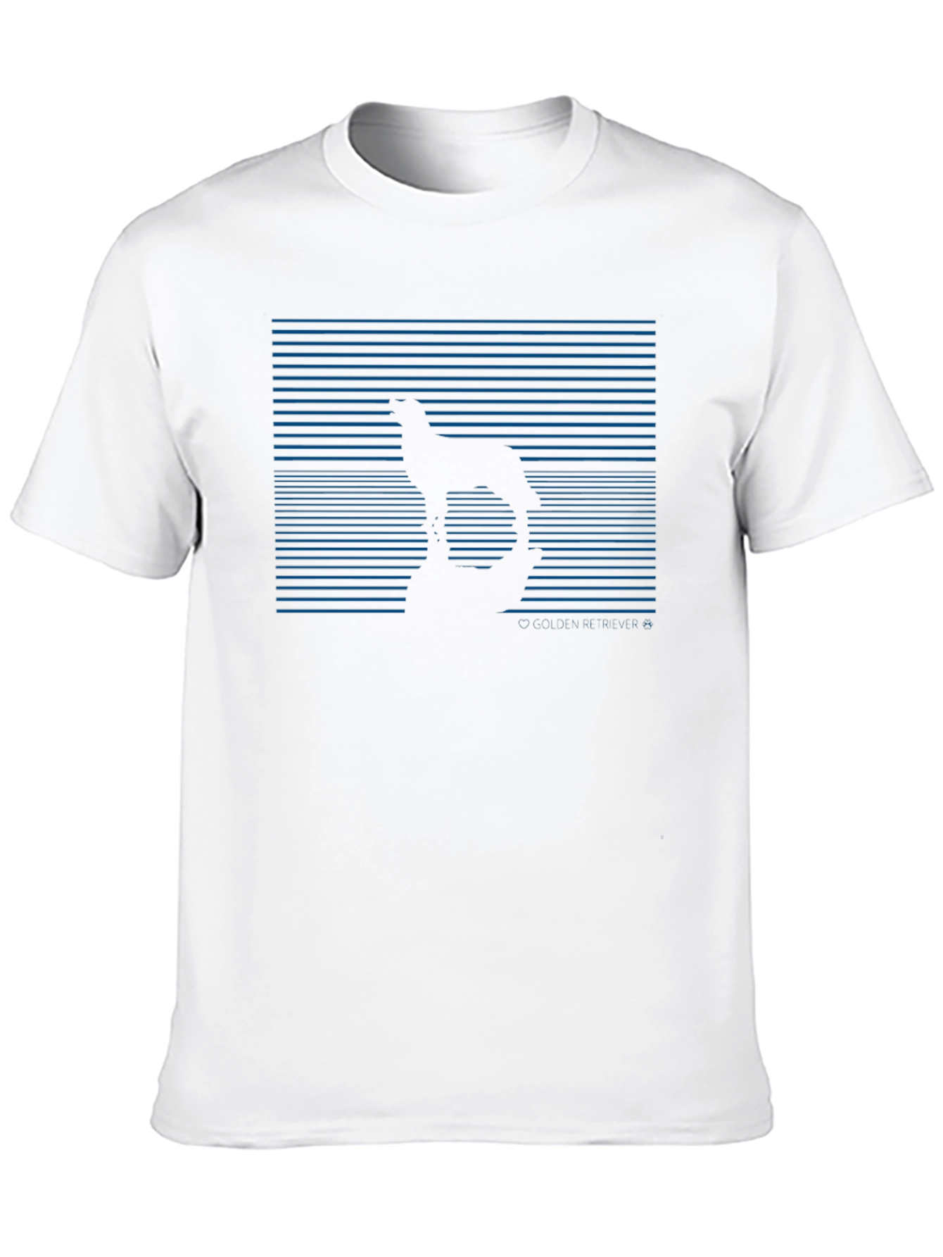 Retro Wolf Silhouette Graphic Tee - Black