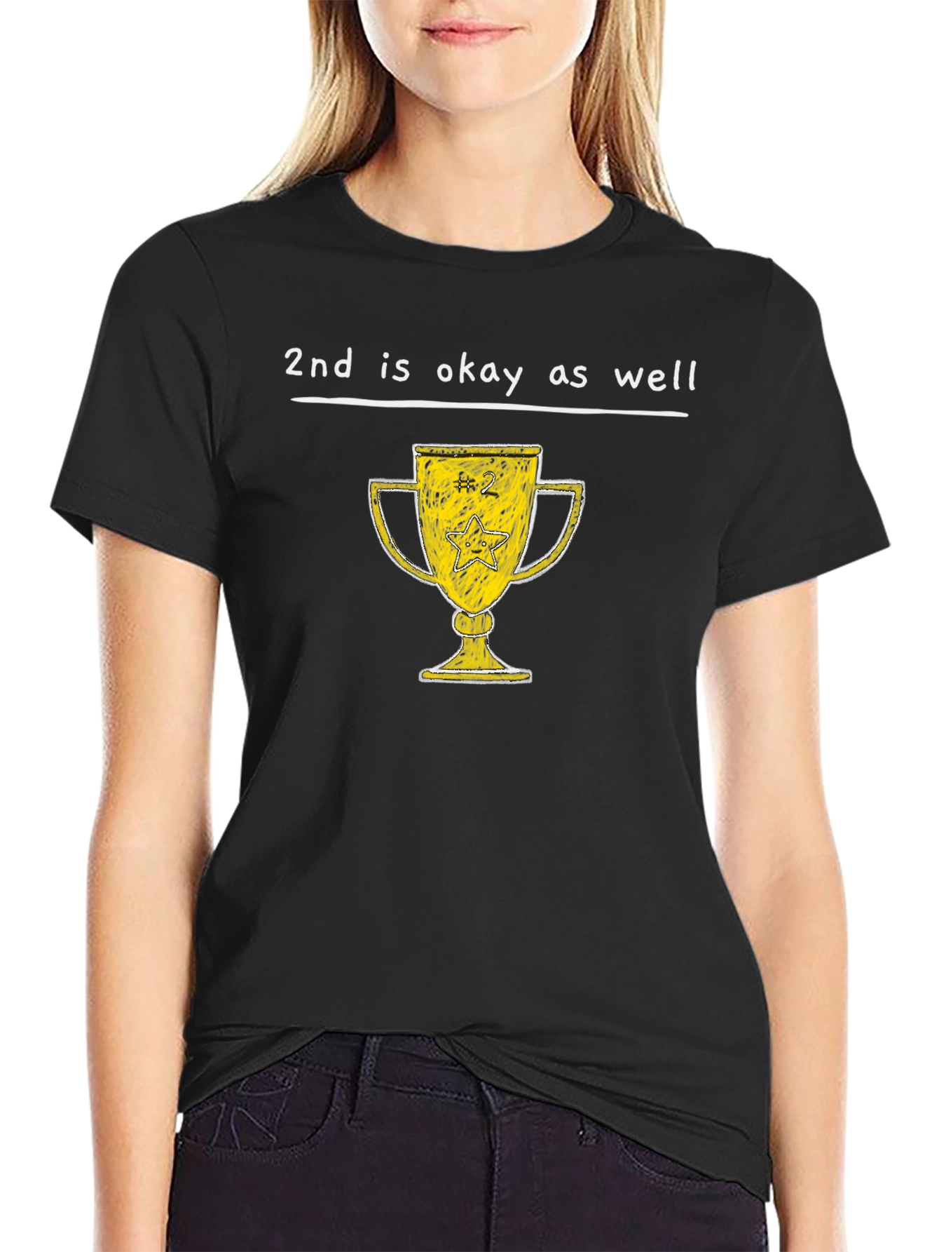 2nd is Okay T-Shirt - Runner Up Trophy Tee