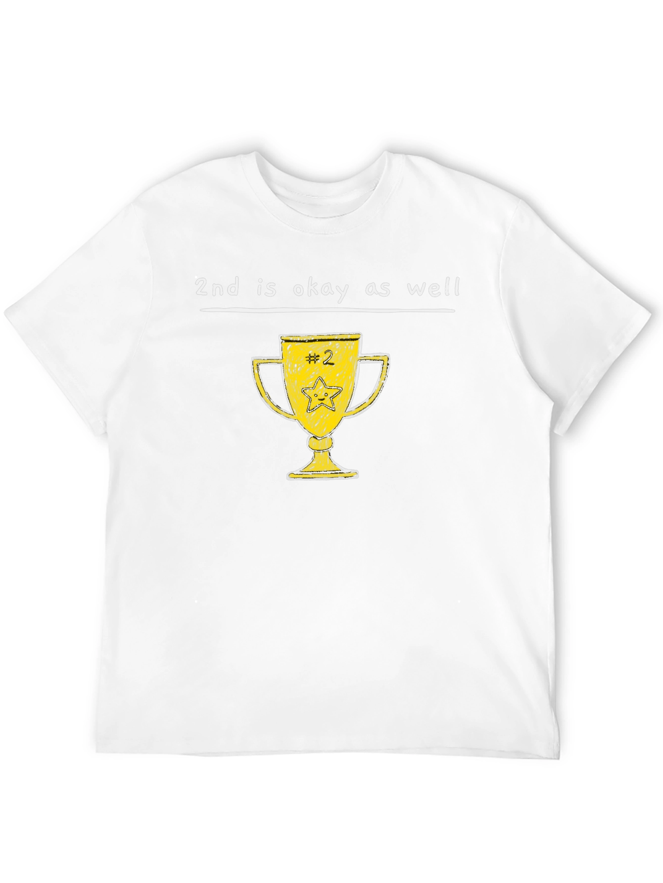 2nd is Okay T-Shirt - Runner Up Trophy Tee