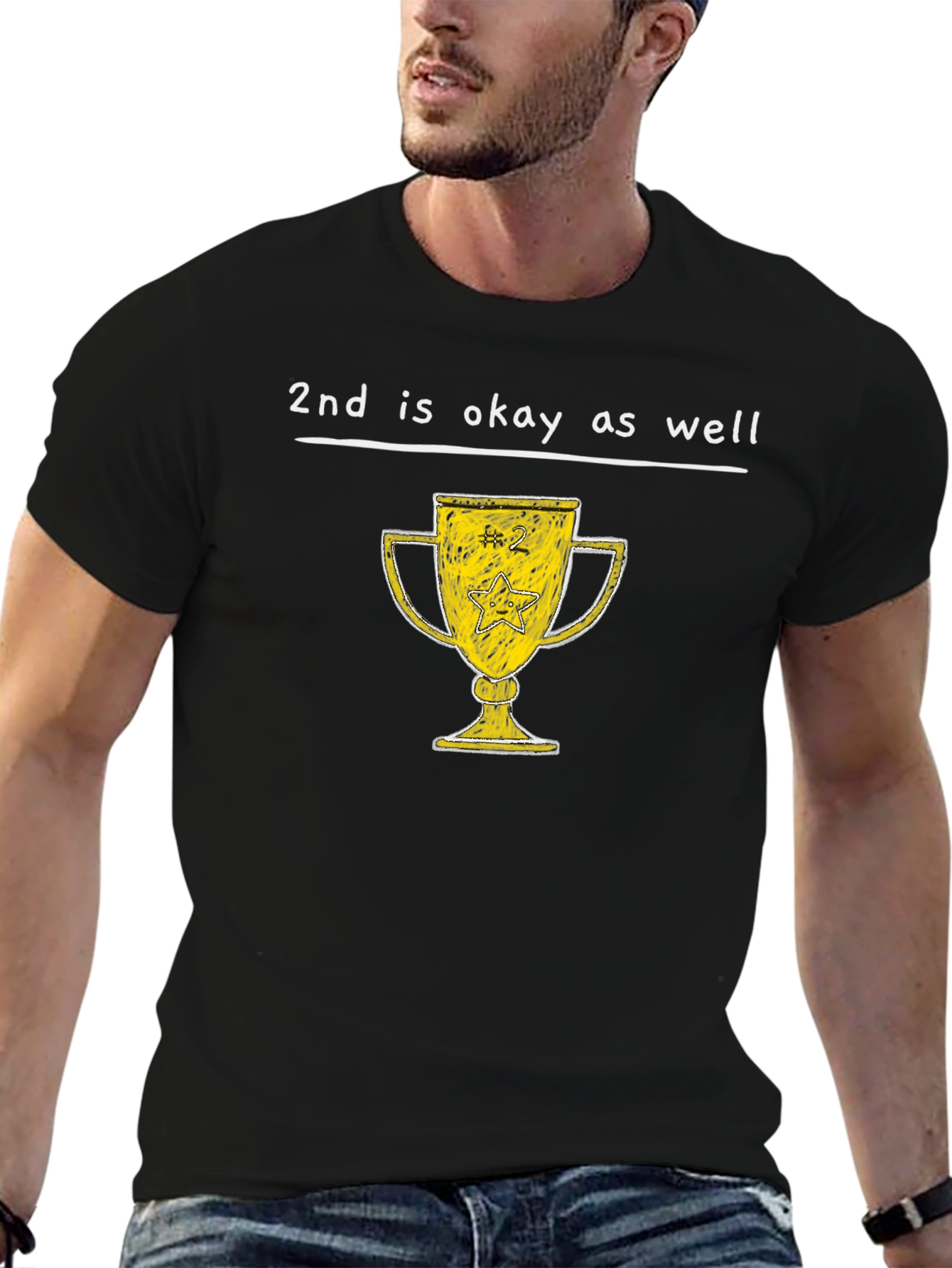 2nd is Okay T-Shirt - Runner Up Trophy Tee