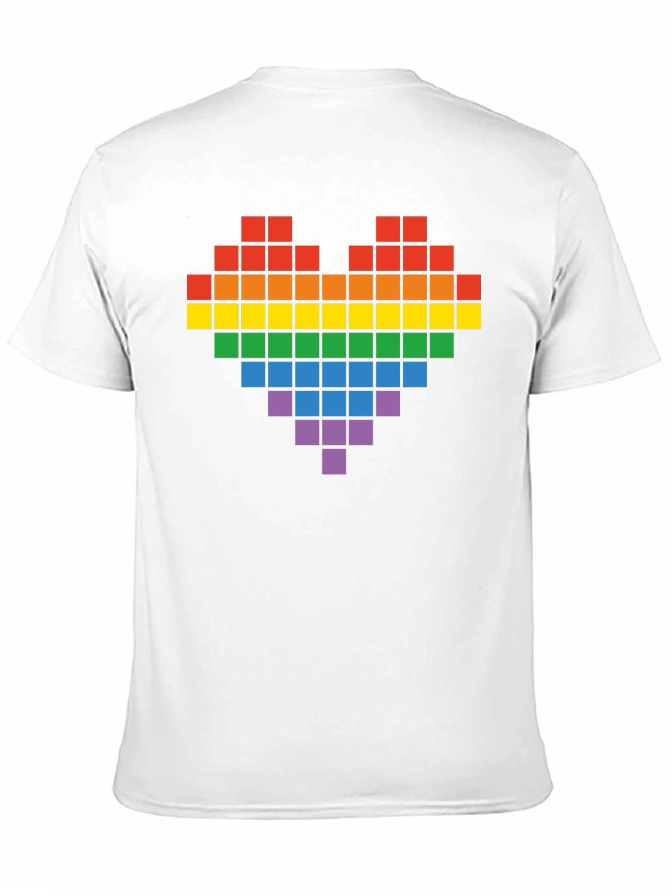 Pixel Heart Pride T-Shirt