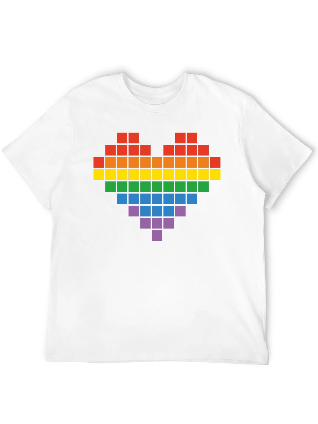 Pixel Heart Pride T-Shirt