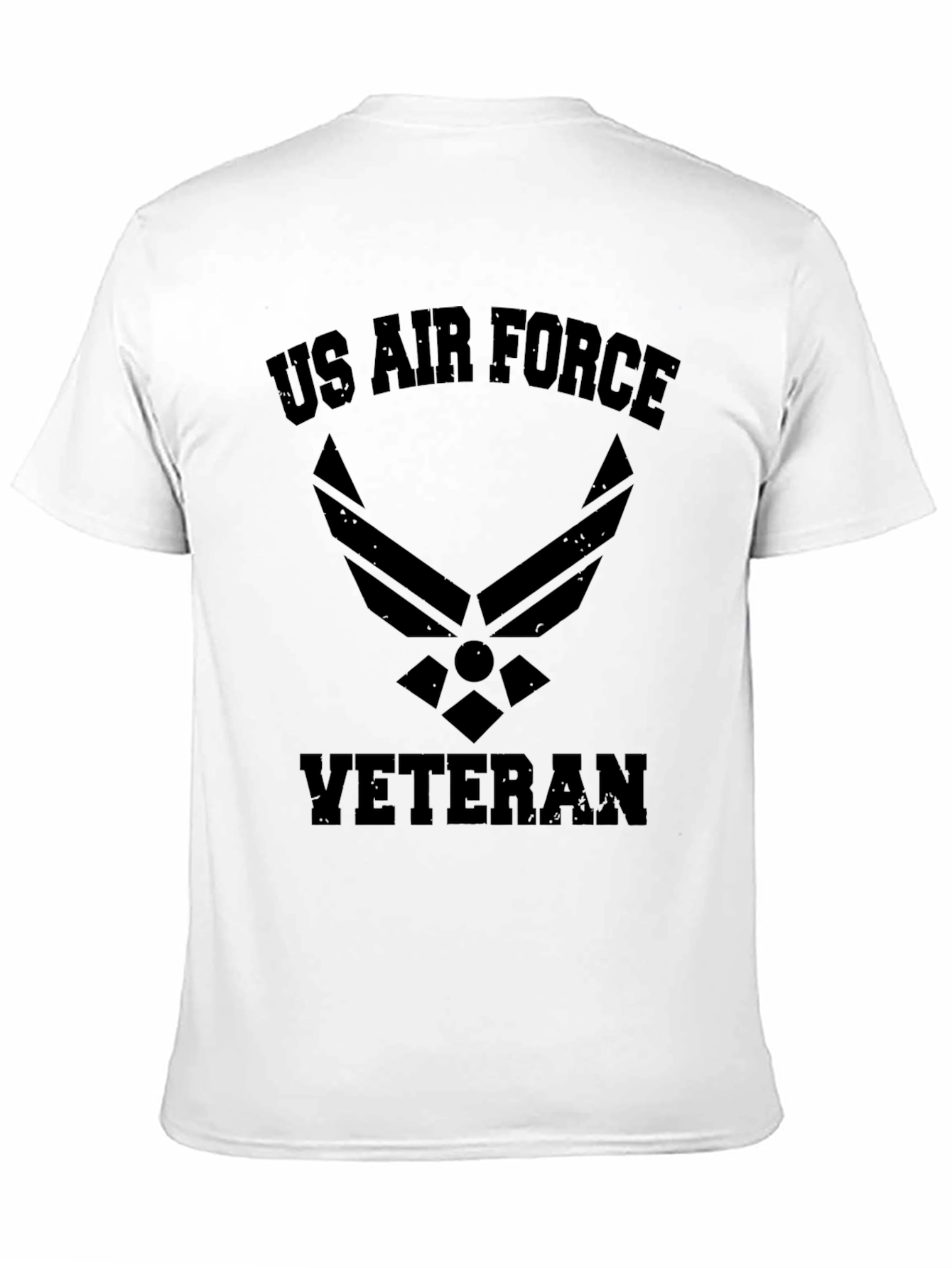 US Air Force Veteran Black T-Shirt