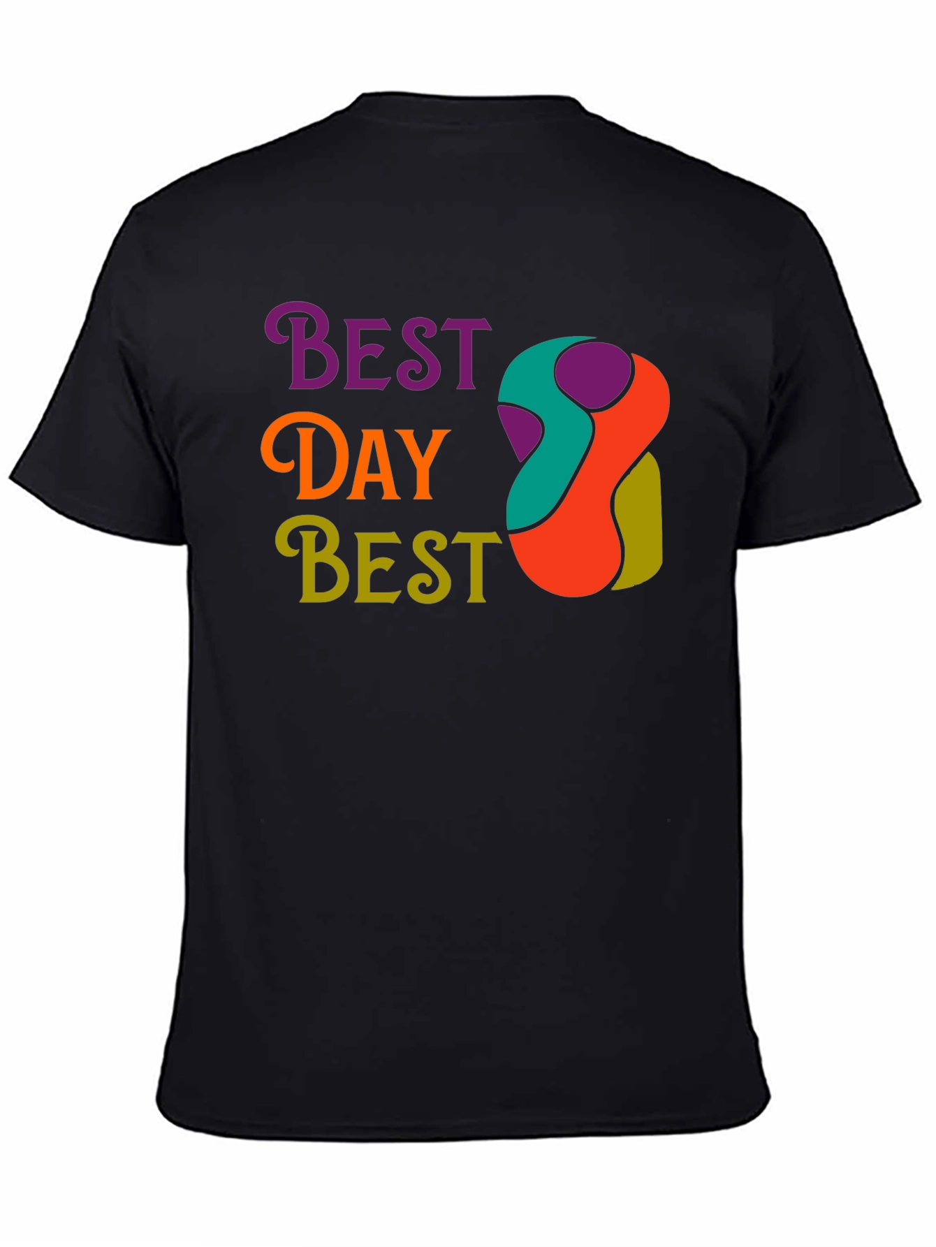 Best Day Ever Graphic Tee - Black Unisex T-Shirt