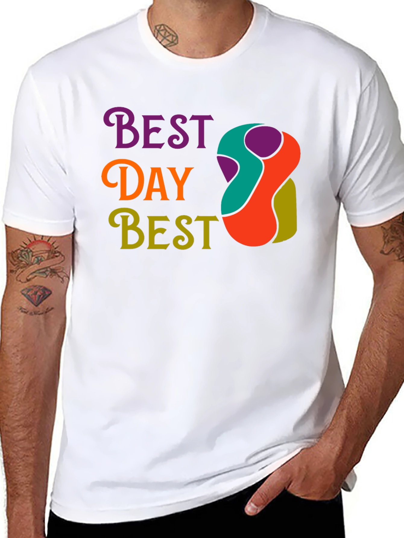 Best Day Ever Graphic Tee - Black Unisex T-Shirt