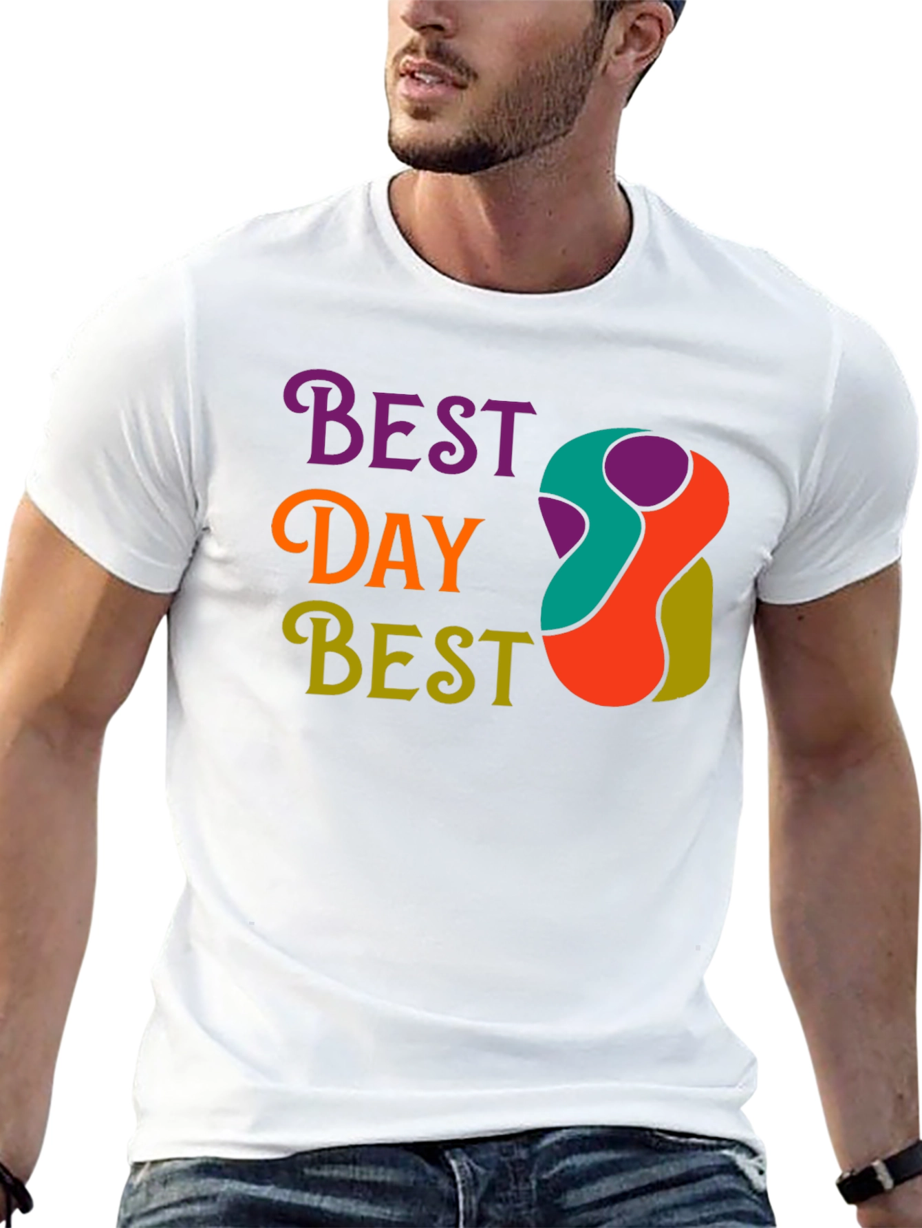 Best Day Ever Graphic Tee - Black Unisex T-Shirt