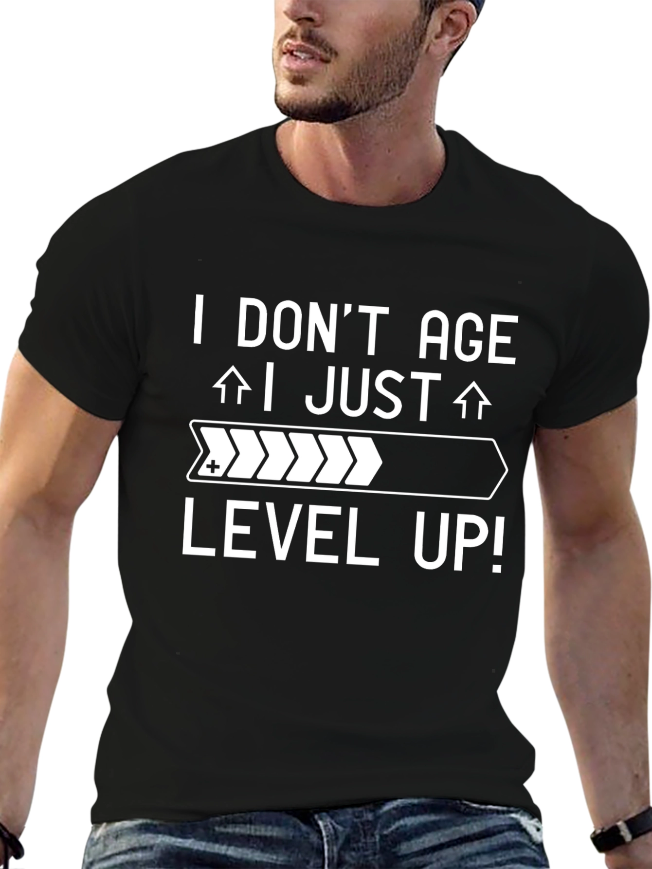 Level Up Graphic Tee