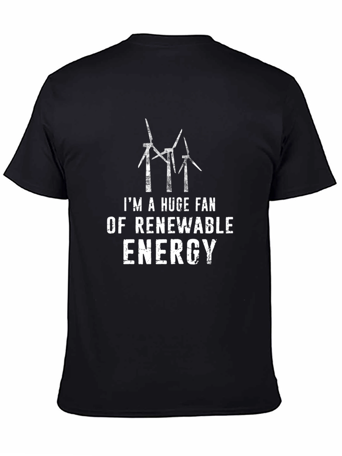 Renewable Energy Fan T-Shirt - Eco-Friendly Design