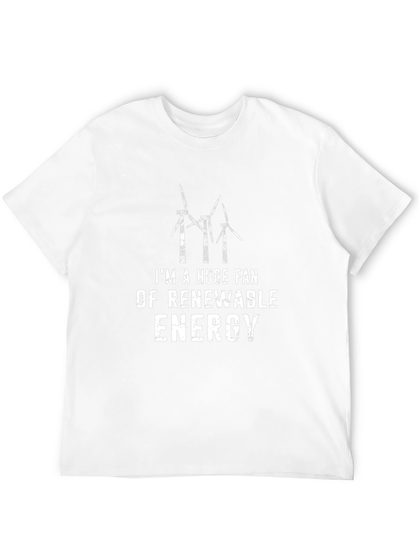 Renewable Energy Fan T-Shirt - Eco-Friendly Design