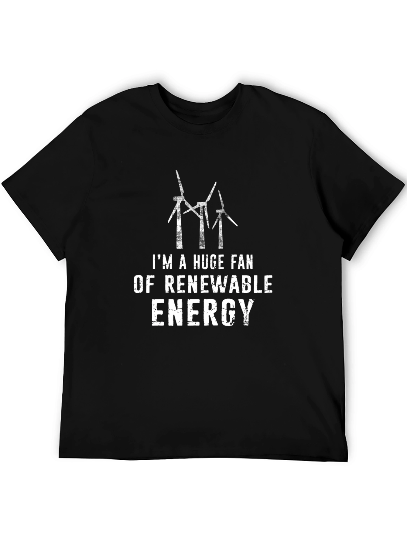 Renewable Energy Fan T-Shirt - Eco-Friendly Design