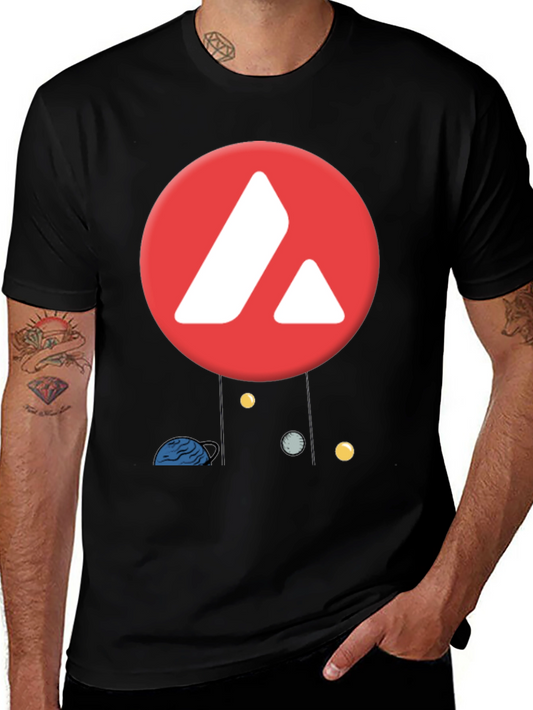 Avalanche Crypto T-Shirt - Modern Graphic Tee